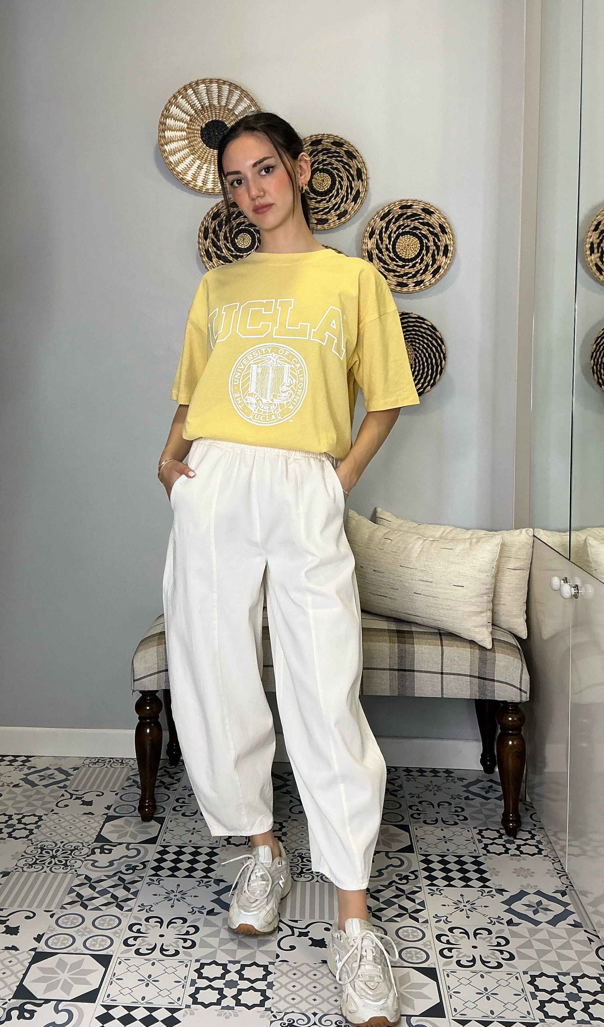 Gabardin Balon Pantolon 