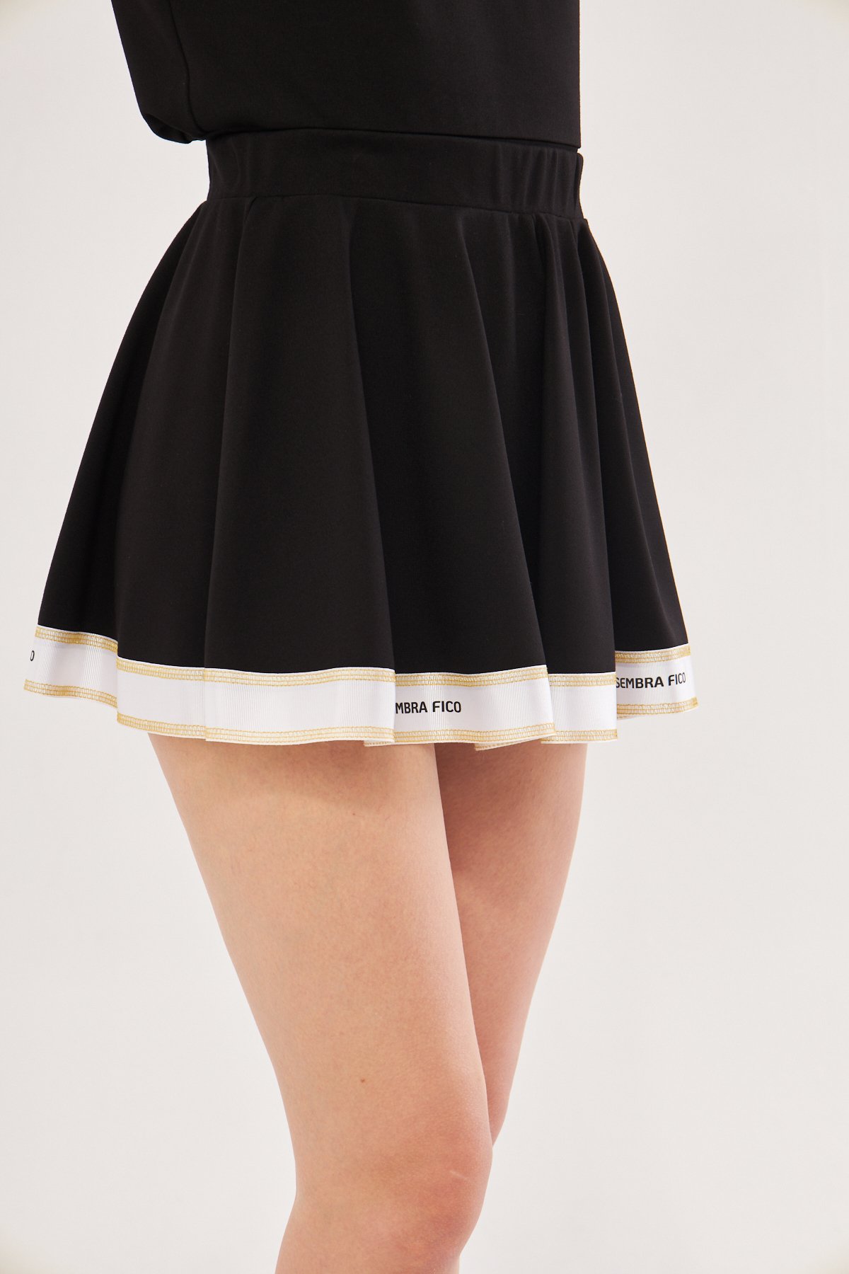  BLACK MINI SKIRT NO.1