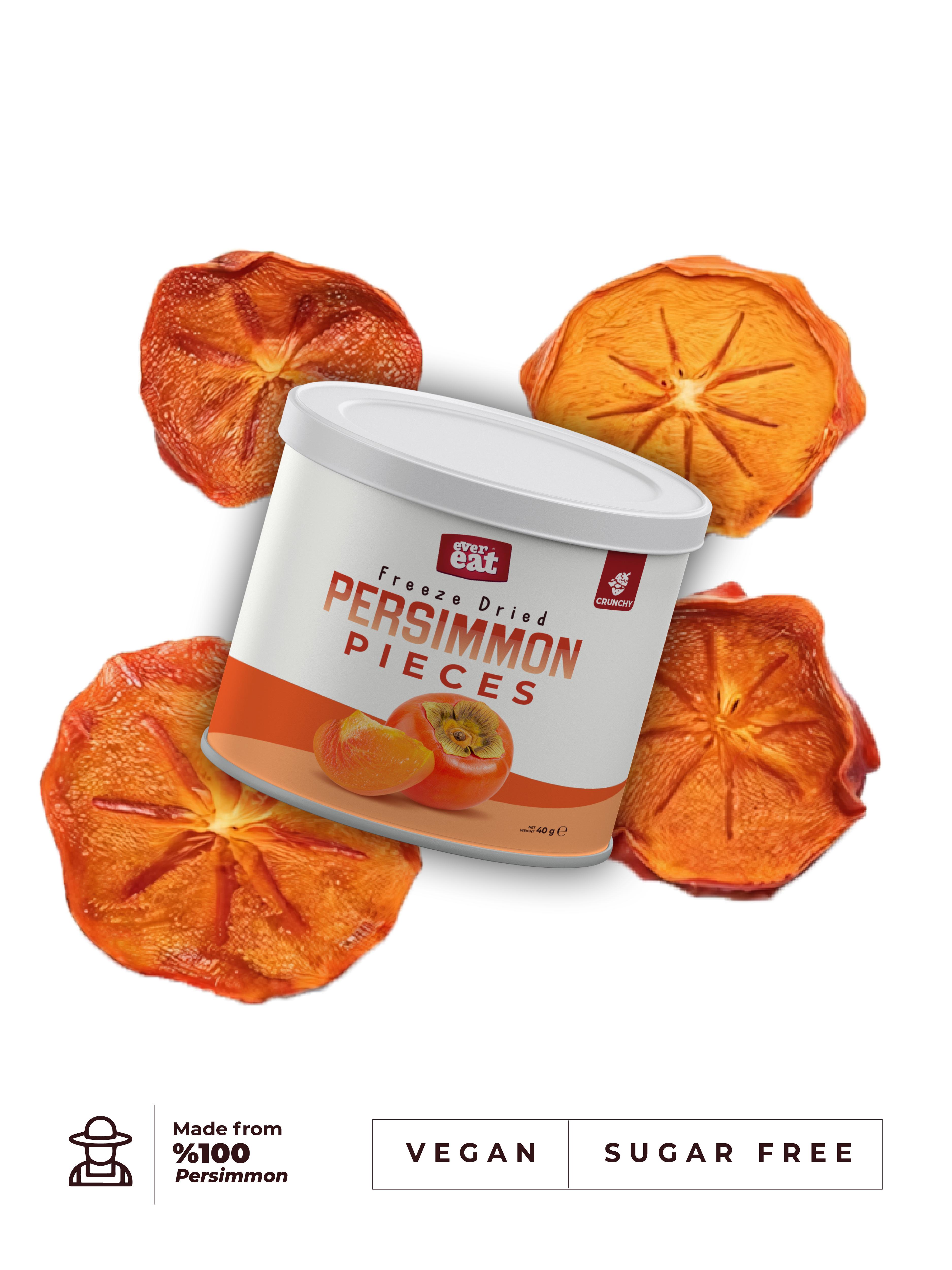 Dondurularak Kurutulmuş Cennet Hurması Çoklu Paket- Sağlıklı Atıştırmalık, Freeze Dry 6'lı