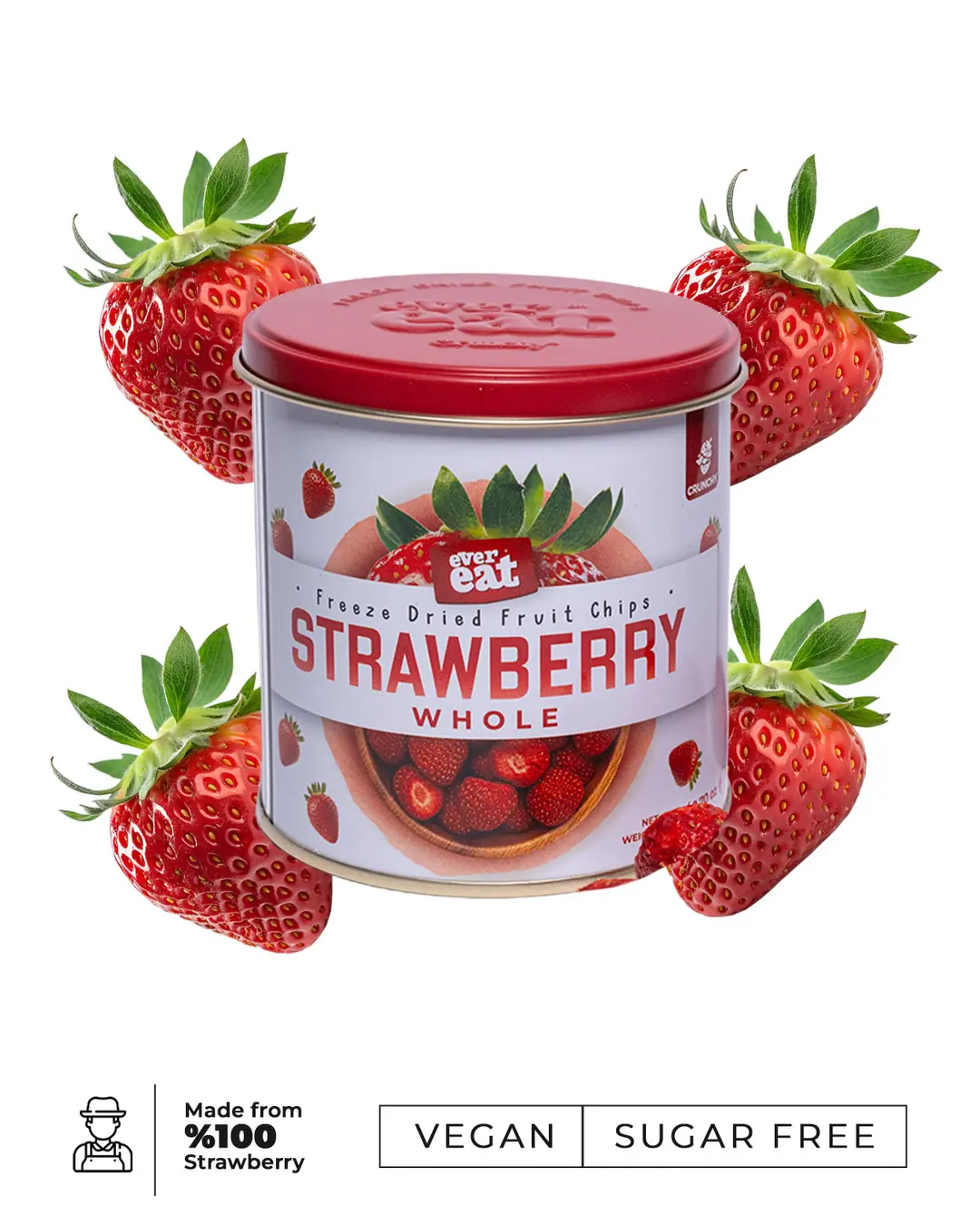 Ever Eat Premium | Dondurularak Kurutulmuş Gurme Meyveler