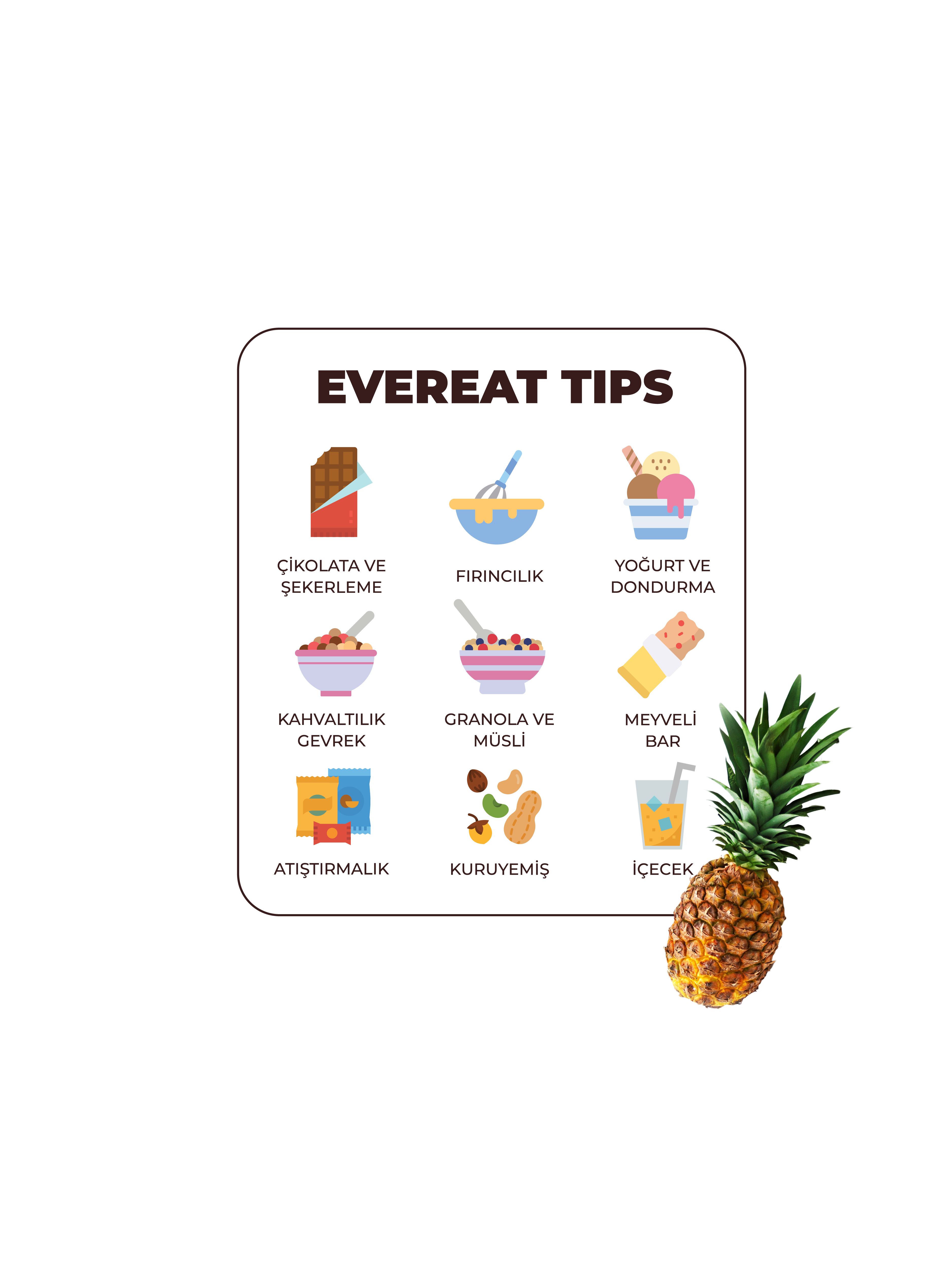 Dondurularak Kurutulmuş Ananas Taneleri - Sağlıklı Atıştırmalık, Freeze Dry Yöntemiyle Üretilmiş
