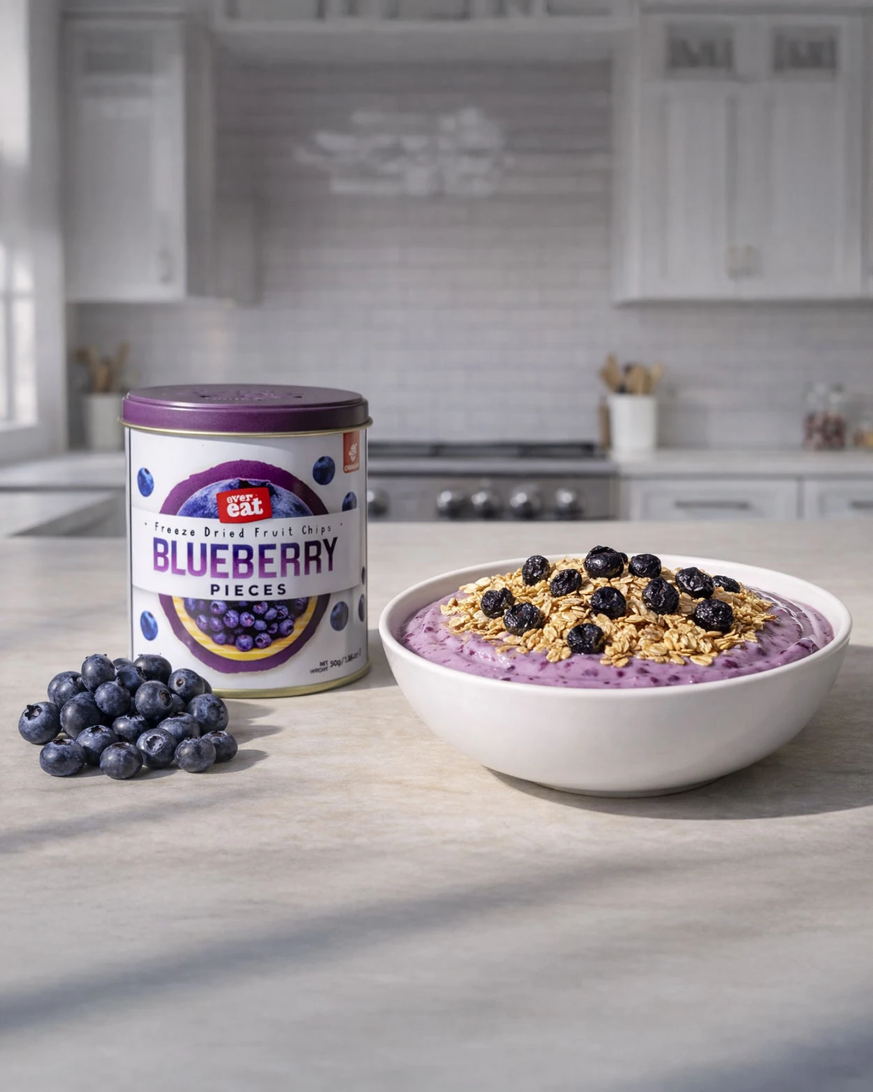 Berry☆ Ever Eat Premium | Dondurularak Kurutulmuş Yaban Mersini 30 Gr