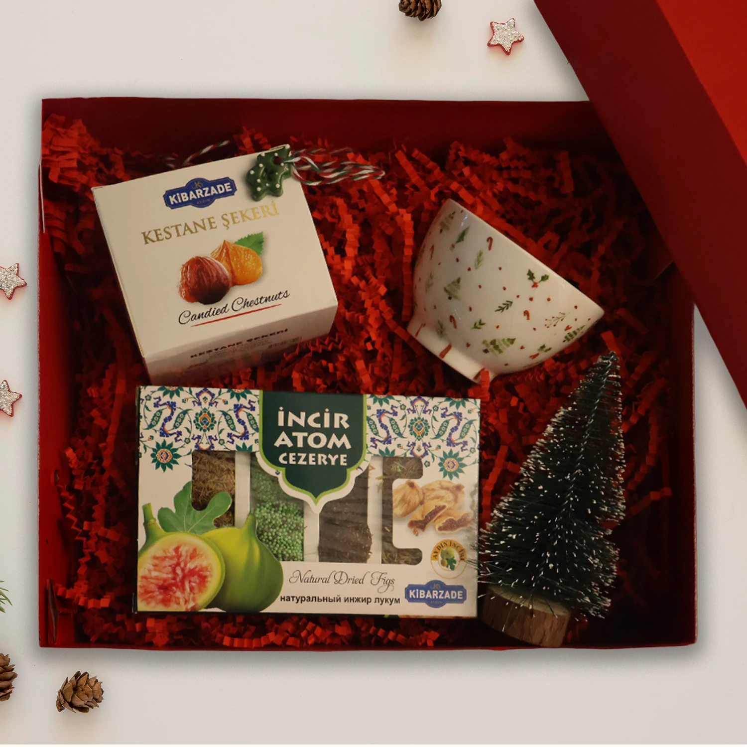 Kibarzade Yılbaşı Lezzet Kutuları - Yeni Yıl Lezzet Kutusu – Kırmızı Seri
