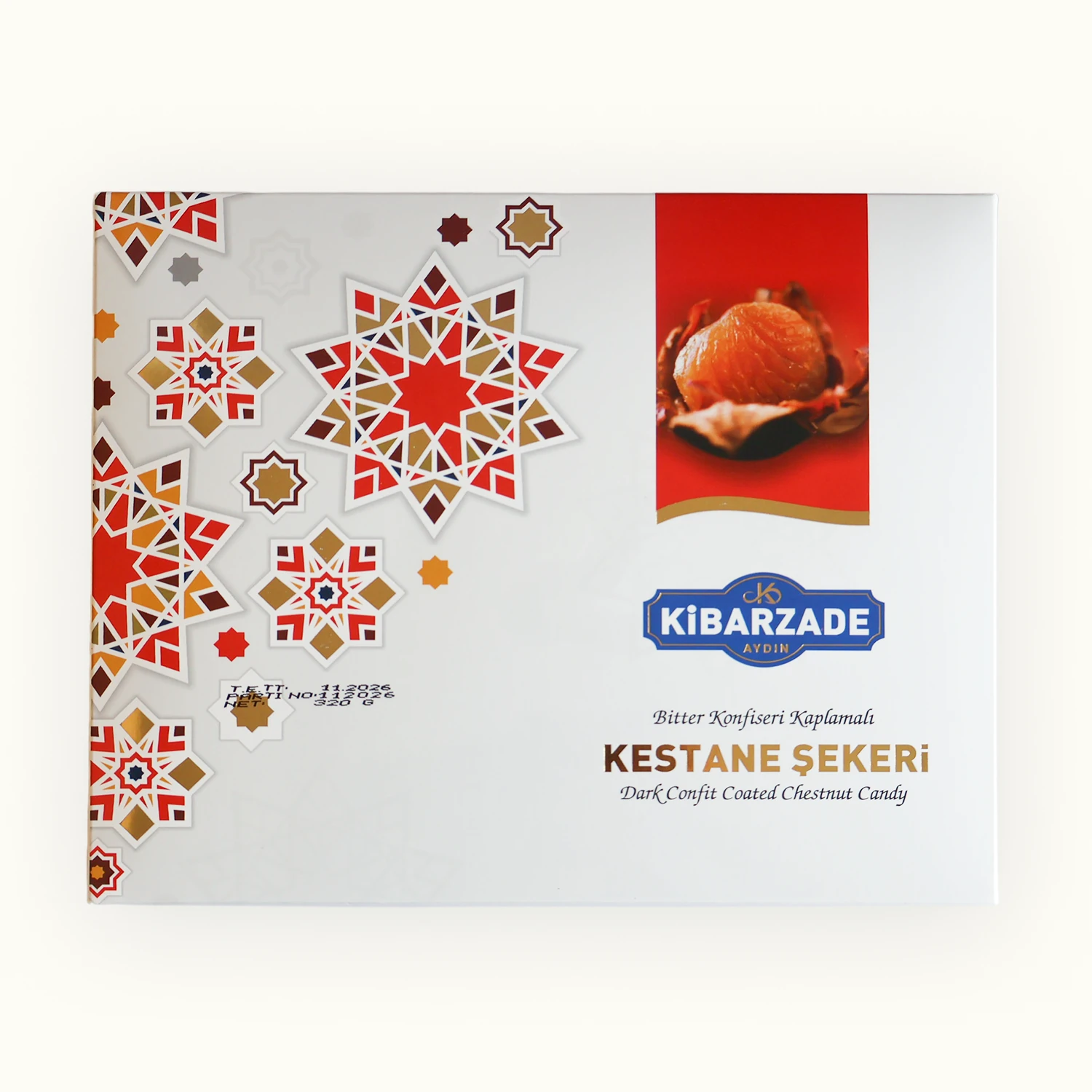 Motifli Seri  - Çikolatalı Kestane Şekeri