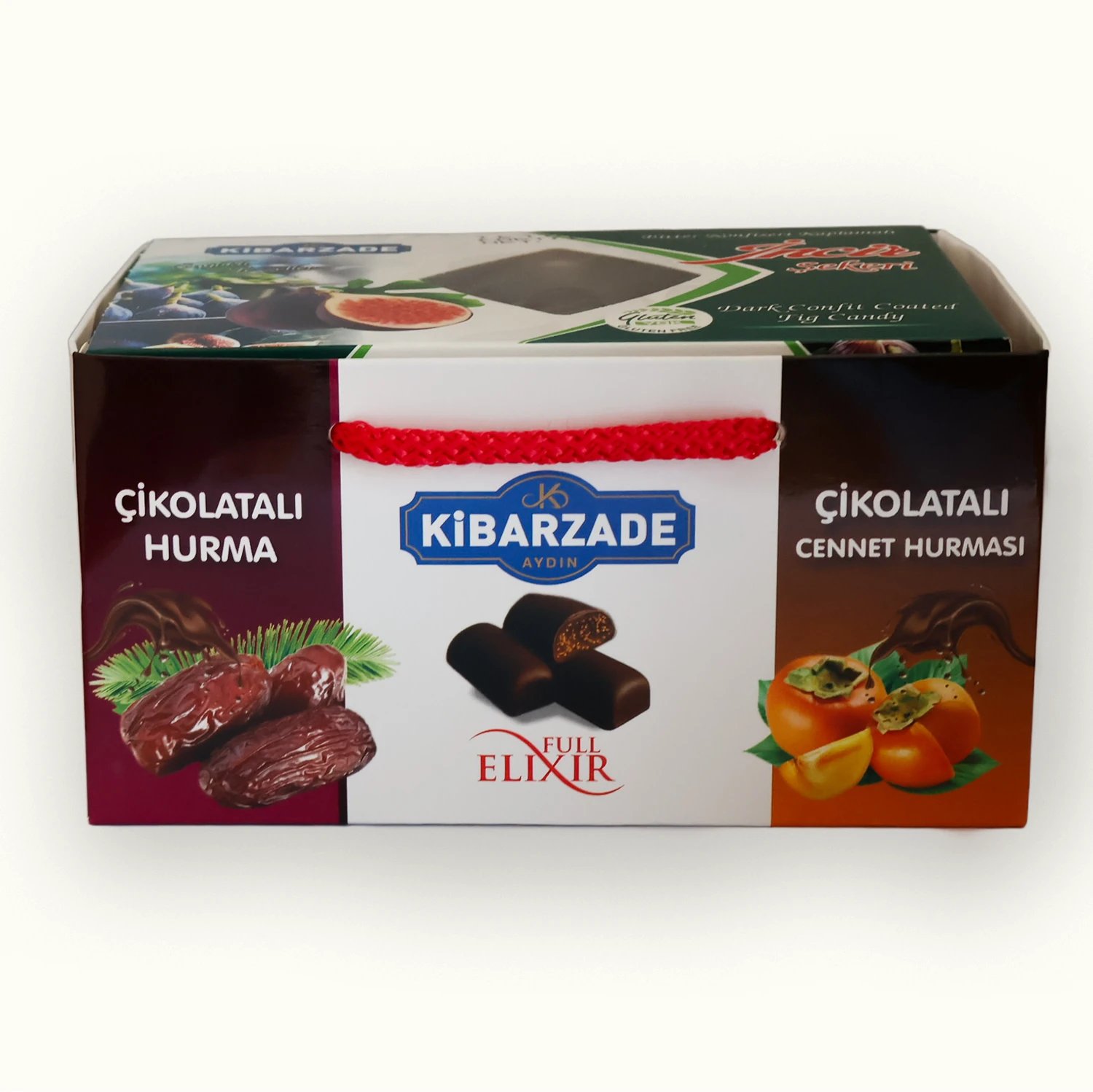 Çantalı Seri - Karma Çikolatalı Kestane Şekeri - 4'lü Çanta Paket