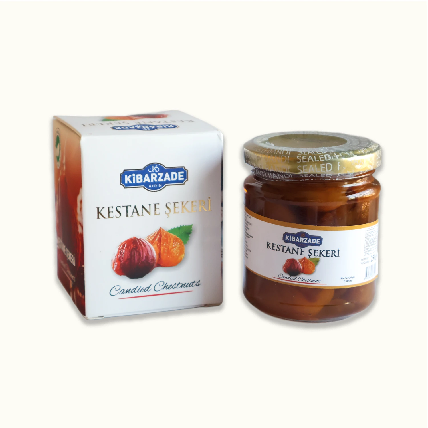 Kestane Şekeri - Kavanoz Şerbetli Kestane Şekeri | 250 GR