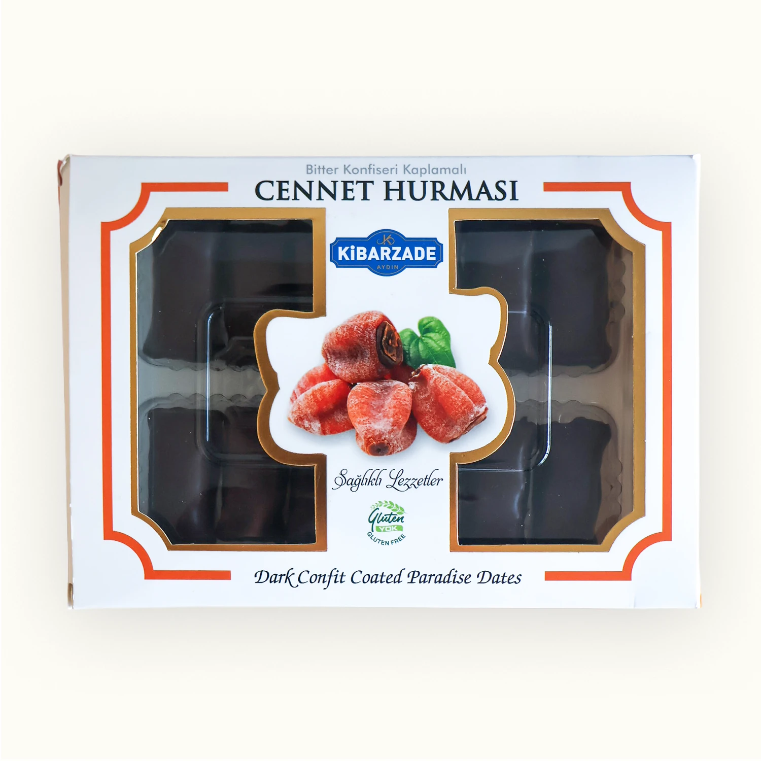 Bitter Konfiseri Kaplamalı Şekerleme - Çikolatalı Cennet Hurması