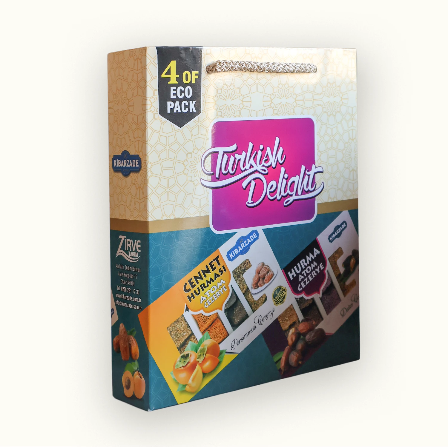 Çantalı Seri - Karma Atom Cezerye - 4'lü Çanta Paket