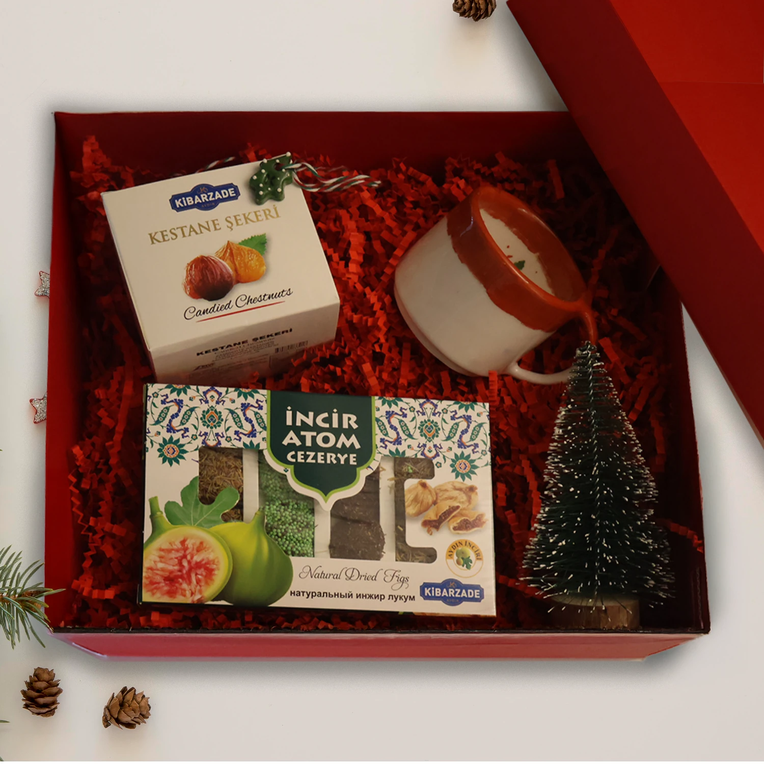 Kibarzade Yılbaşı Lezzet Kutuları - Yeni Yıl Lezzet Kutusu – Kırmızı Seri 2