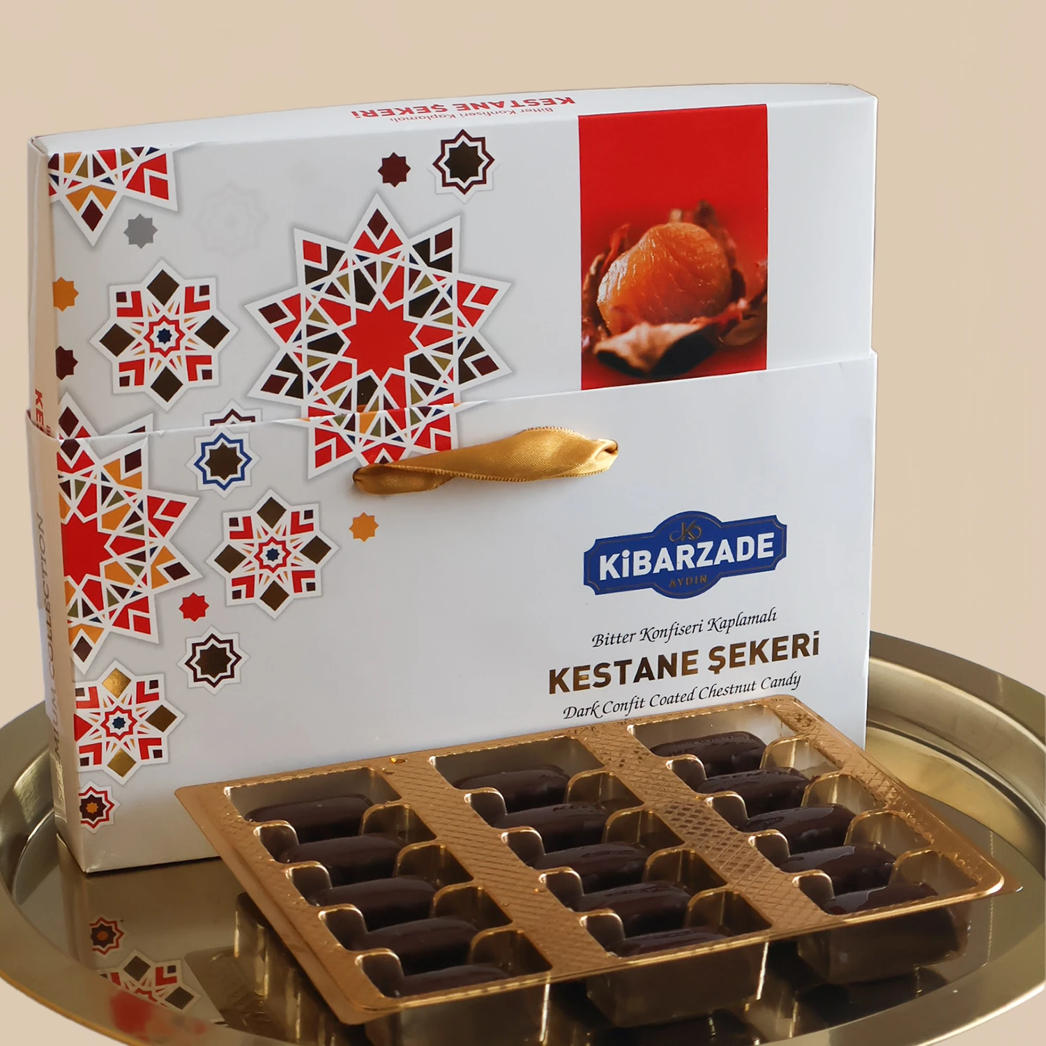 Motifli Seri  - Motifli Seri | Çantalı Çikolatalı Kestane Şekeri