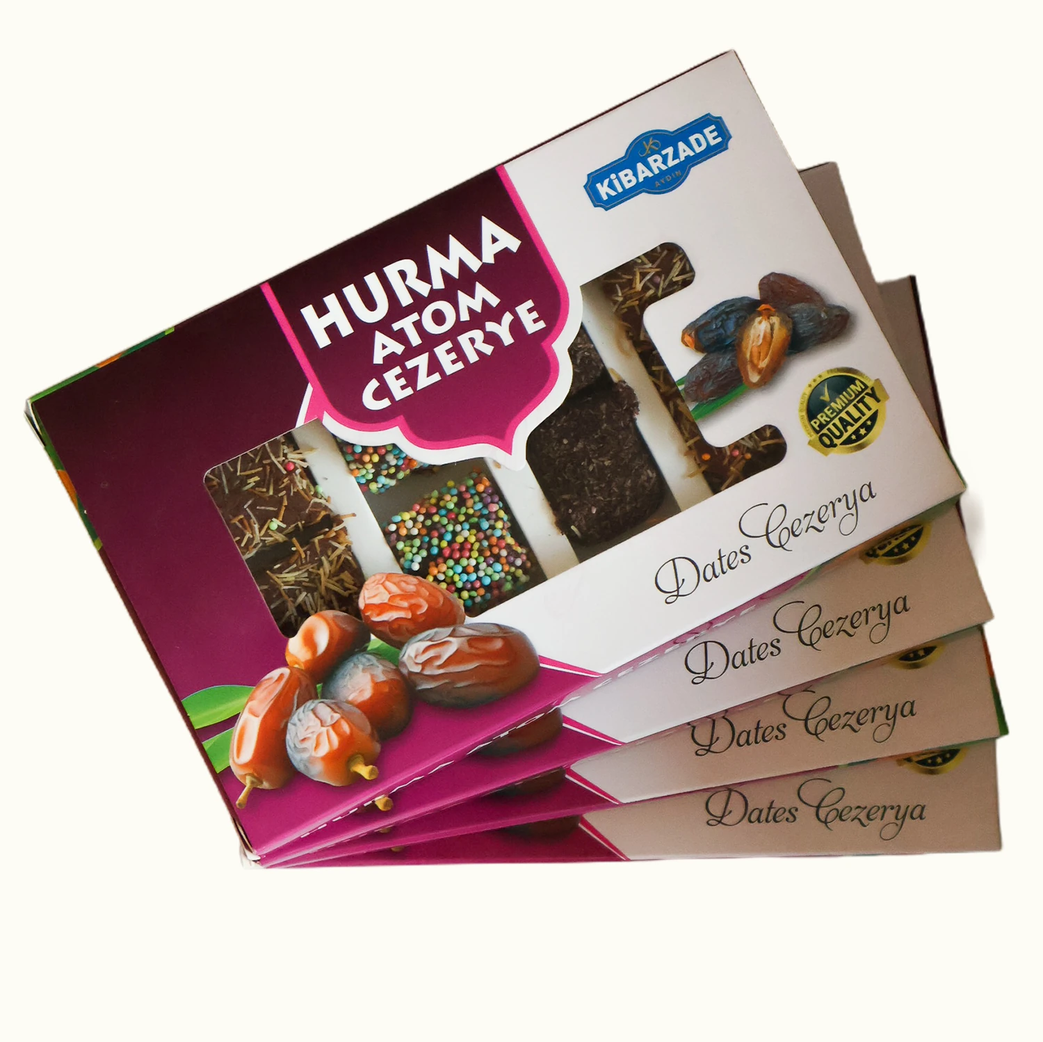 Çantalı Seri - Medine Hurması Atom Cezerye – 4’lü Çanta Paket