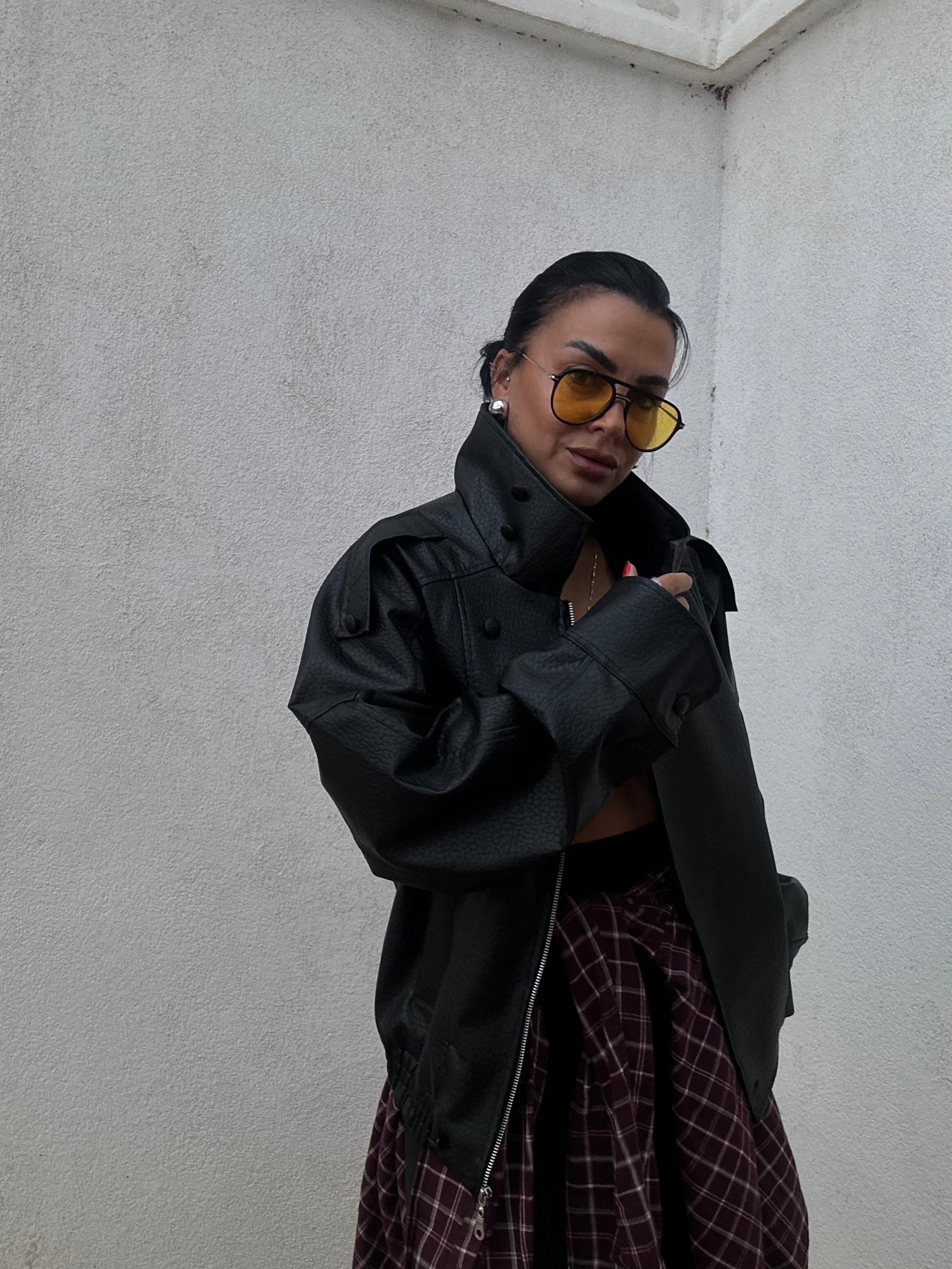 İÇ ASTARLI DERİ MONT