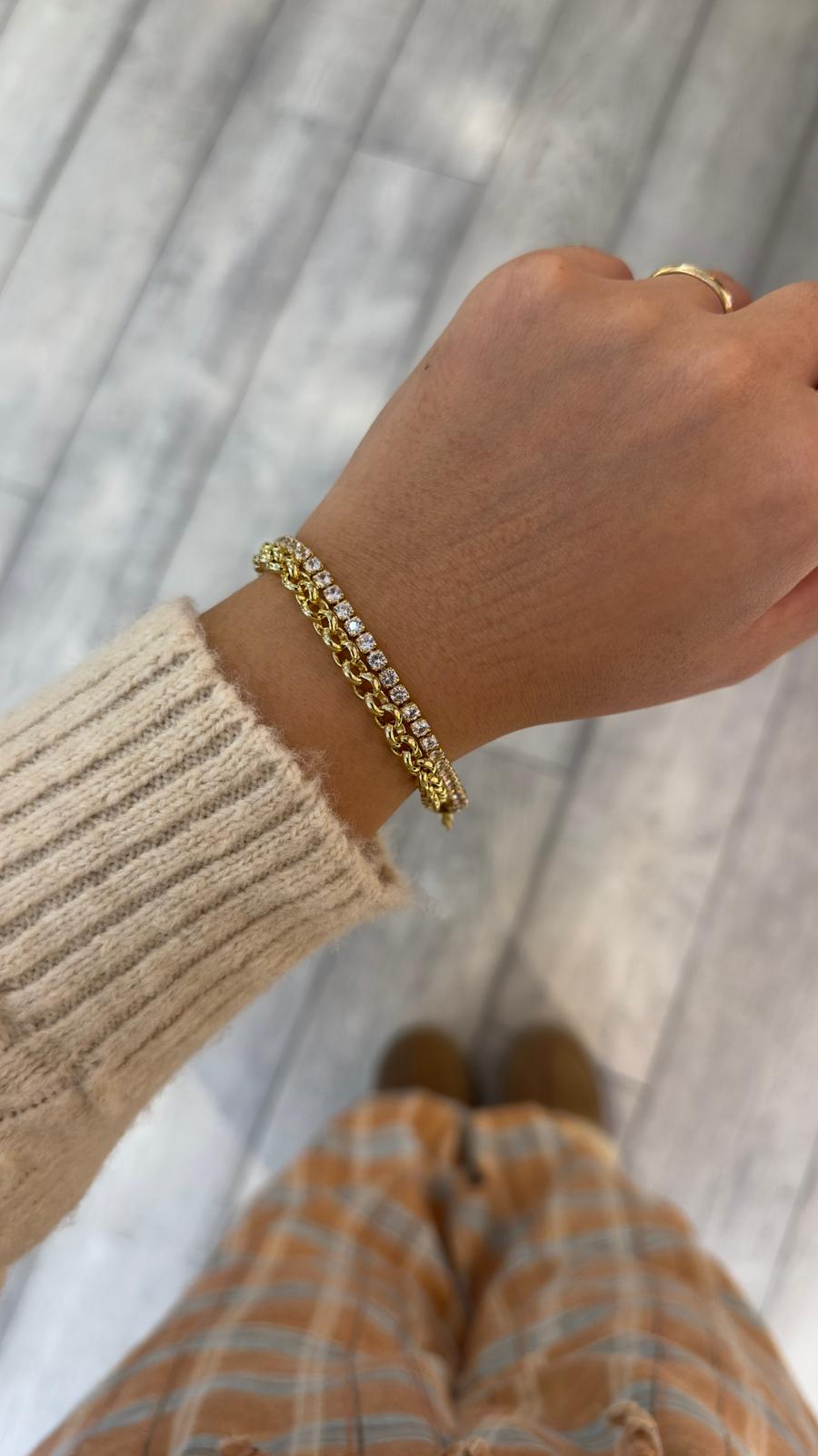 İKİLİ SU YOLU ZİNCİR BİLEKLİK