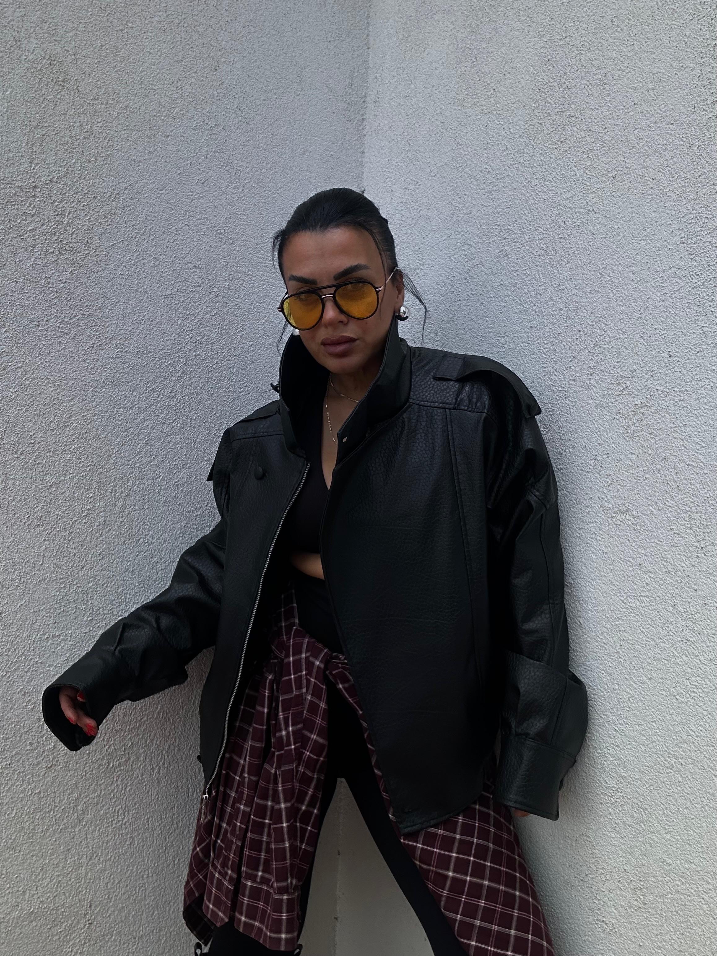 İÇ ASTARLI DERİ MONT