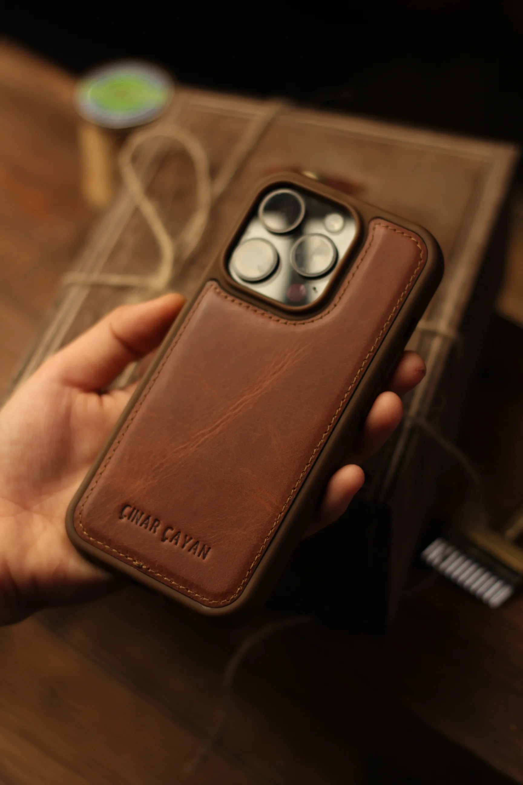iPhone Deri Kılıf