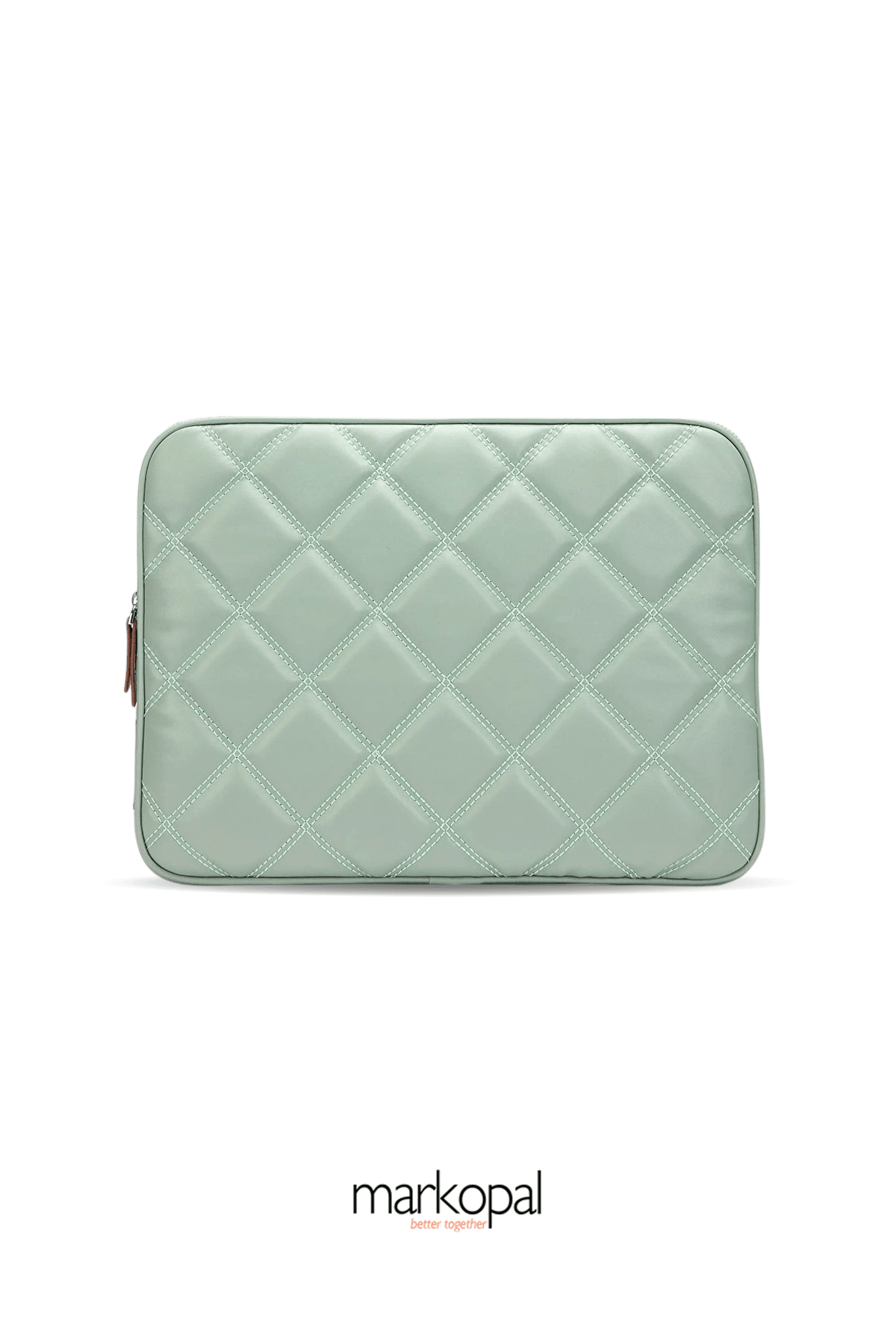 Quilted Leather Mint Green thumbnail image