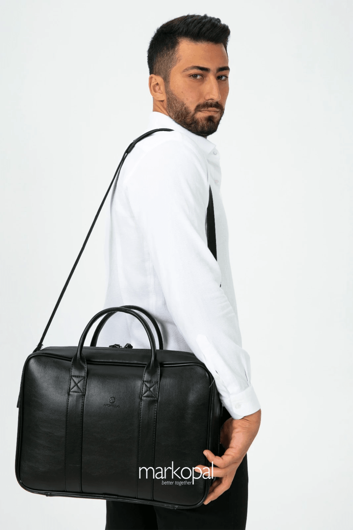 MORCA Unisex Macbook Organizer Laptop Evrak Çantası 15.6" & 16"