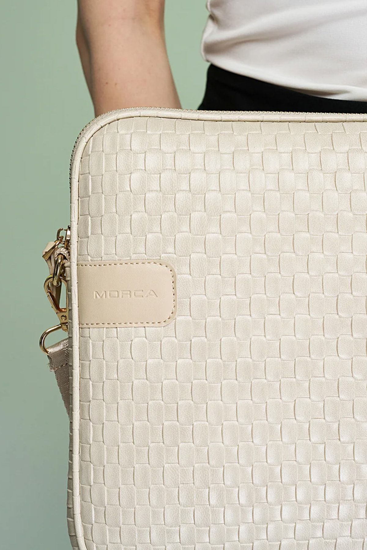 Macbook Air Pro 13.3" & 14" Inç Laptop Kılıfı Hasır Bej