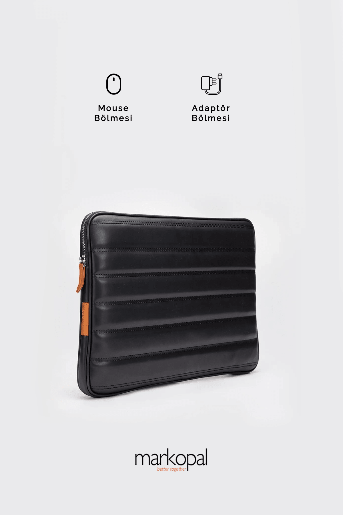 MORCA - Macbook Air- Pro 13 & 14 Inç Laptop Kılıfı Kapitone Askısız