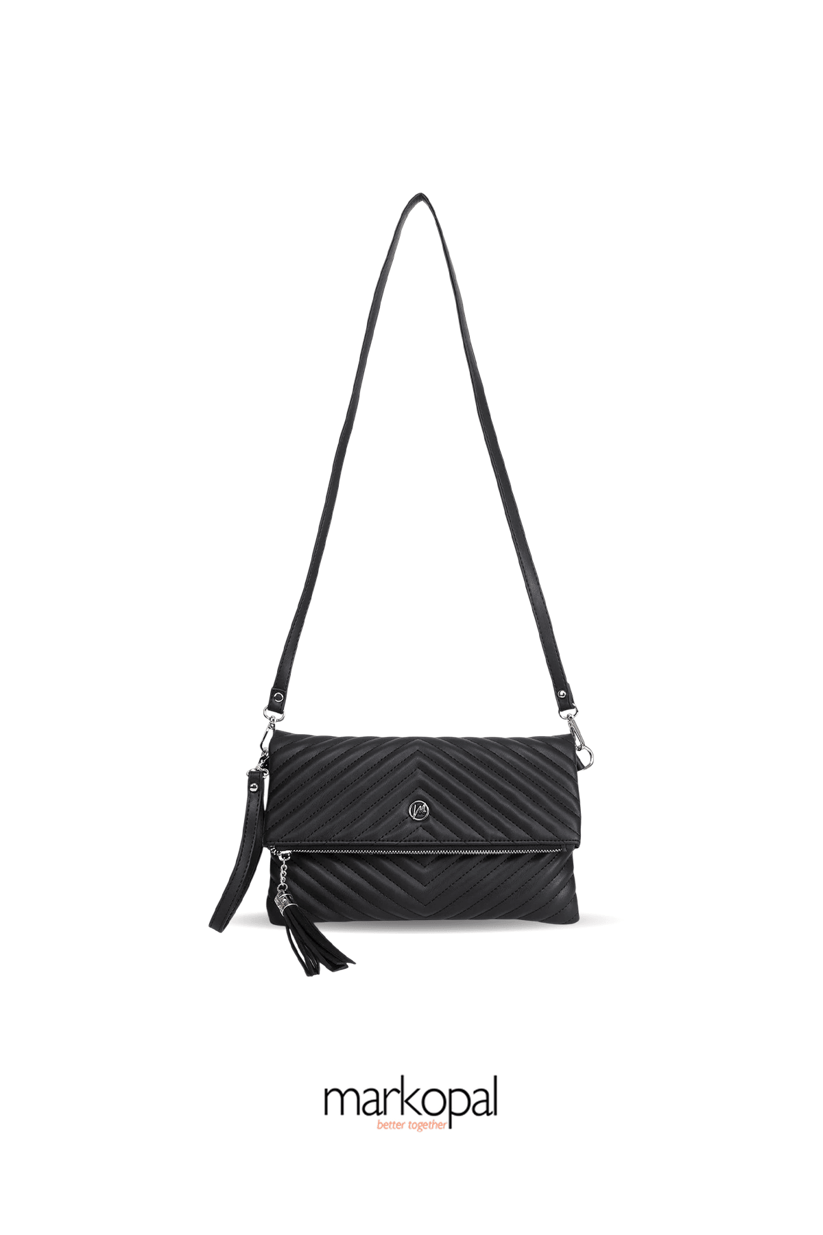 MORCA Kadın Clutch Portföy Çantası Uzun Askılı