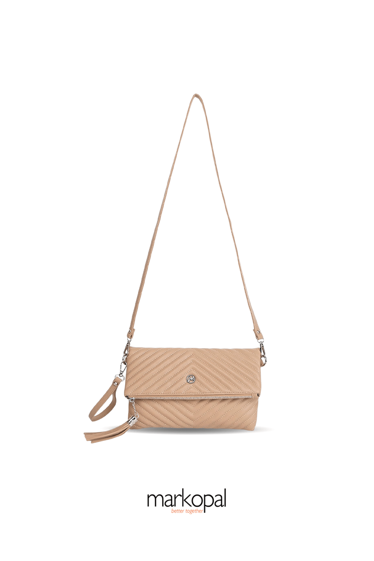 MORCA Kadın Clutch Portföy Çantası Uzun Askılı