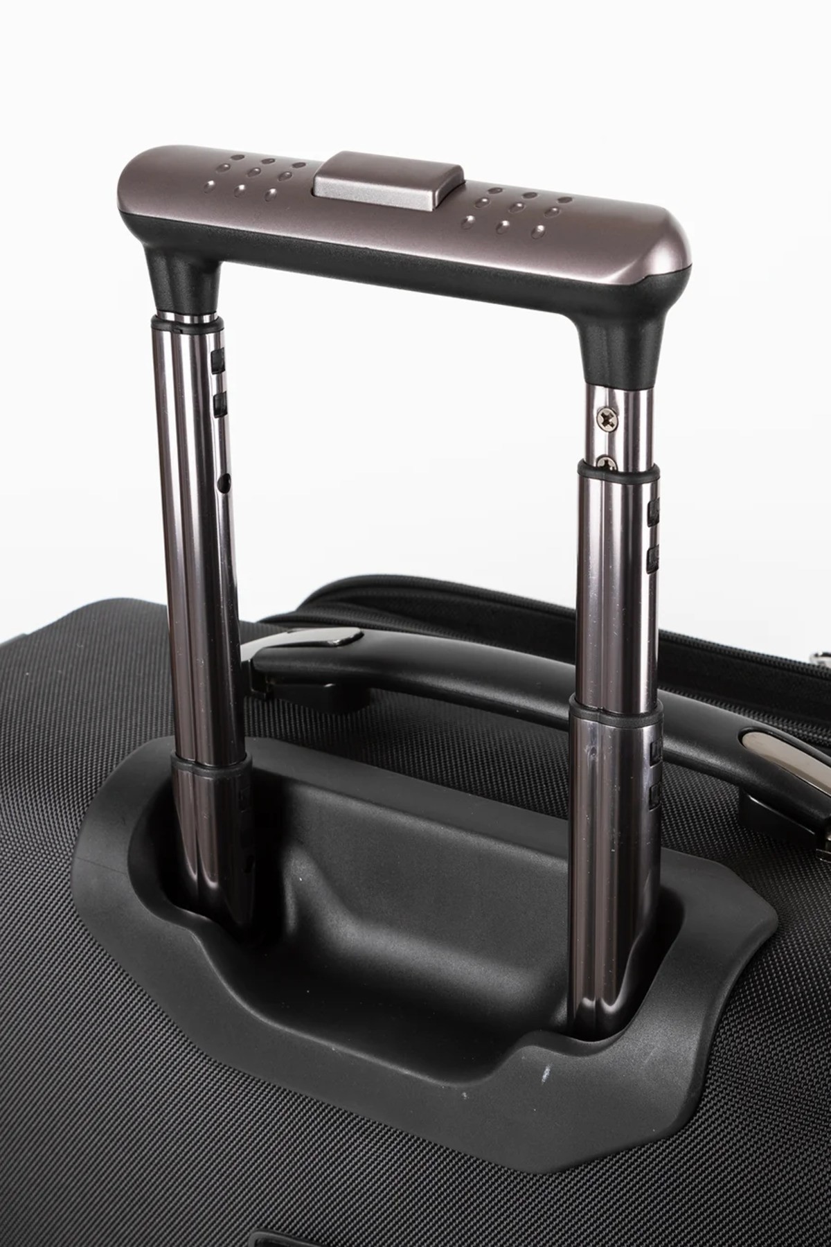 Ultra Lüks 2 Tekerlekli Unisex Premium Seyahat Pilot Çantası Kabin Boy Siyah TRYLG002BLCK