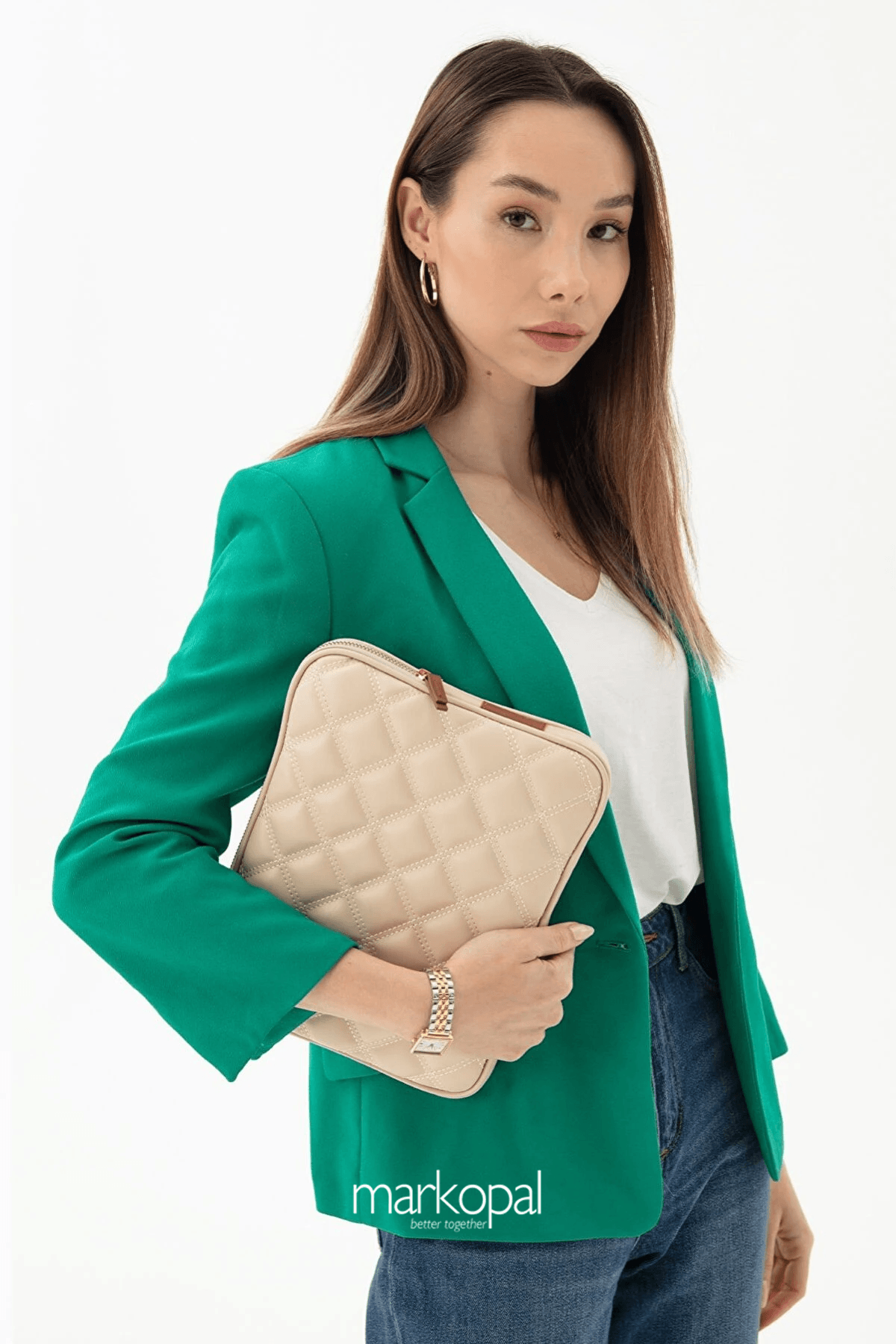 Morca Unisex - Ipad Air- Ipad Pro & Huaweii Matepad & Galaxy & Tablet Kılıfı 11" Inç - Kapitone