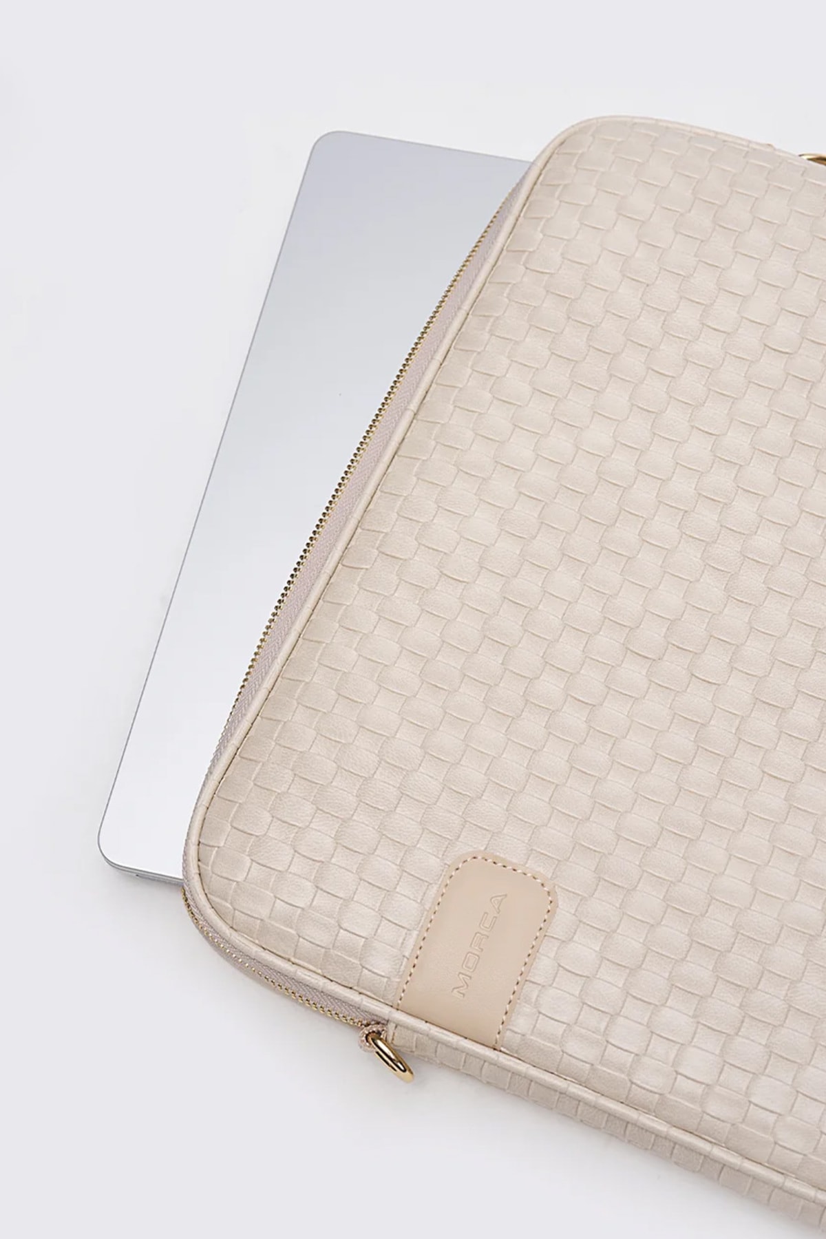 Macbook Air Pro 13.3" & 14" Inç Laptop Kılıfı Hasır Bej