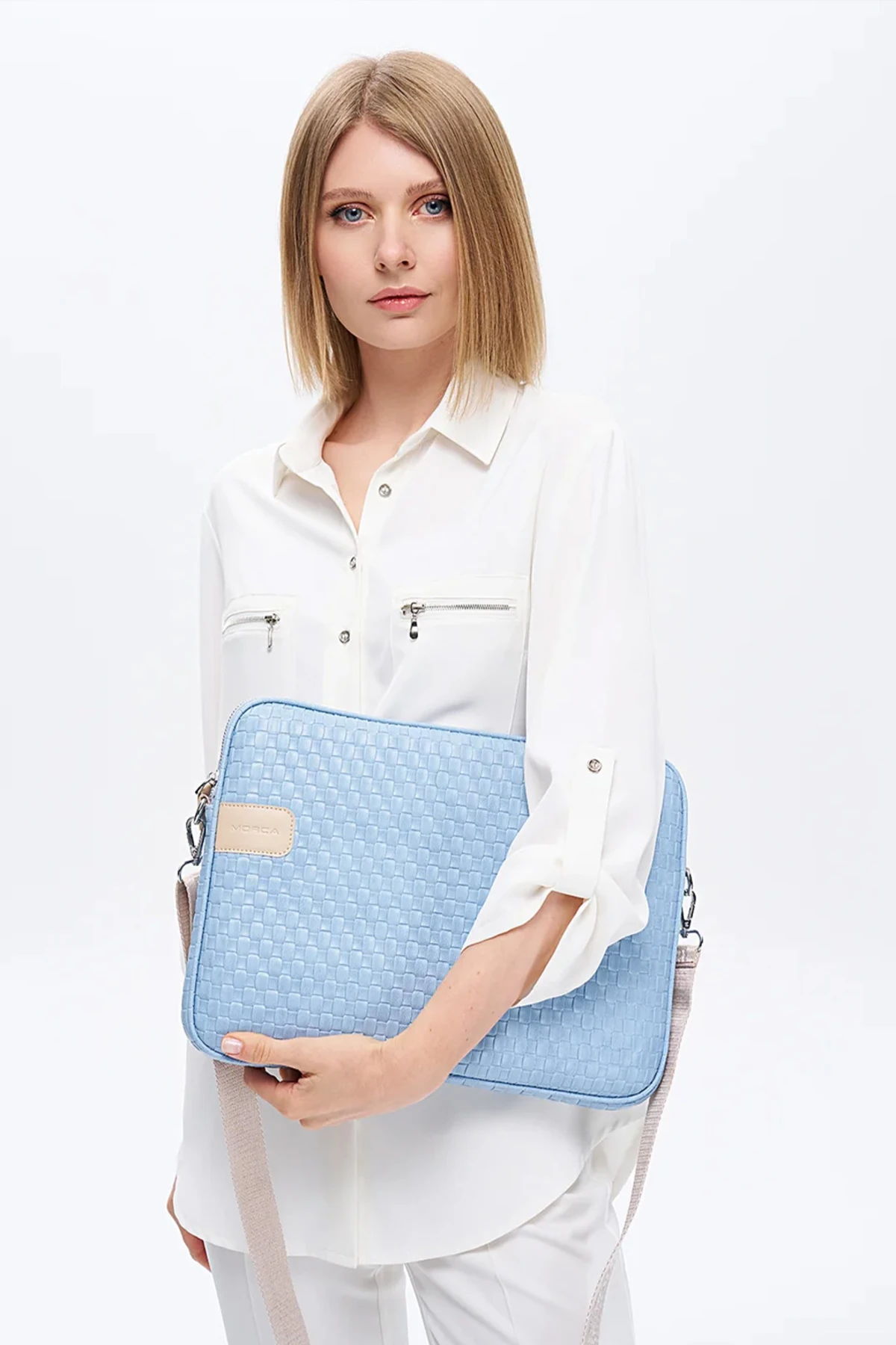 Macbook Air Pro 13.3" & 14" Inç Laptop Kılıfı Hasır Bej