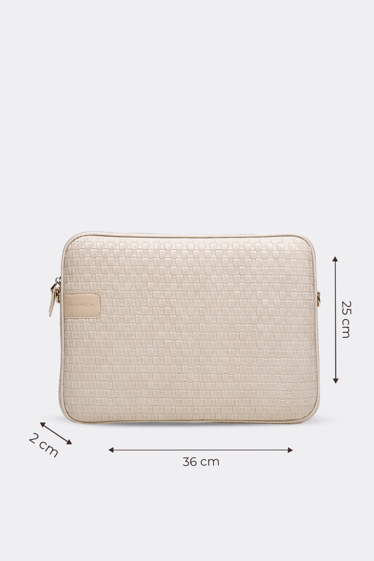 Macbook Air Pro 13.3" & 14" Inç Laptop Kılıfı Hasır Bej