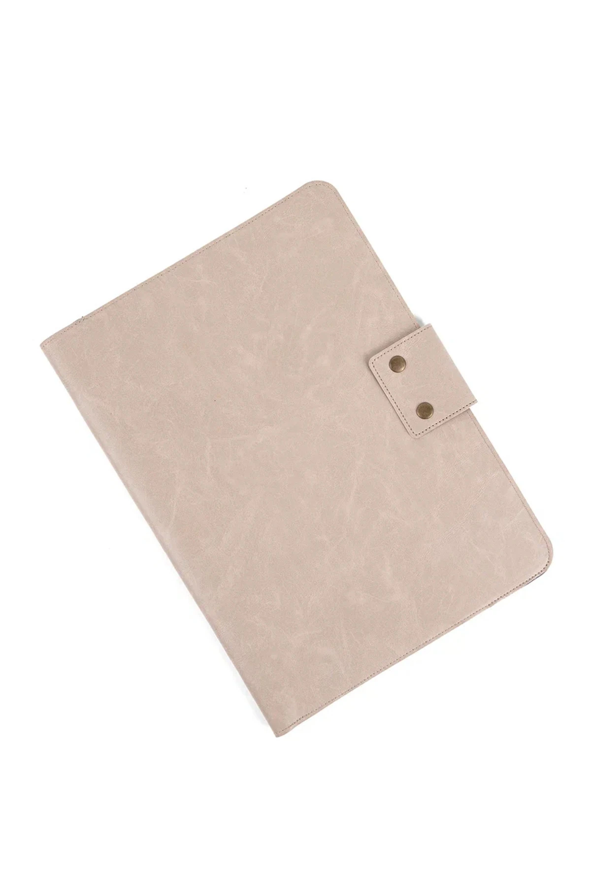 Macbook Air Pro 13-14 Inç Organizer Evrak & Laptop & Tablet Çantası Bej