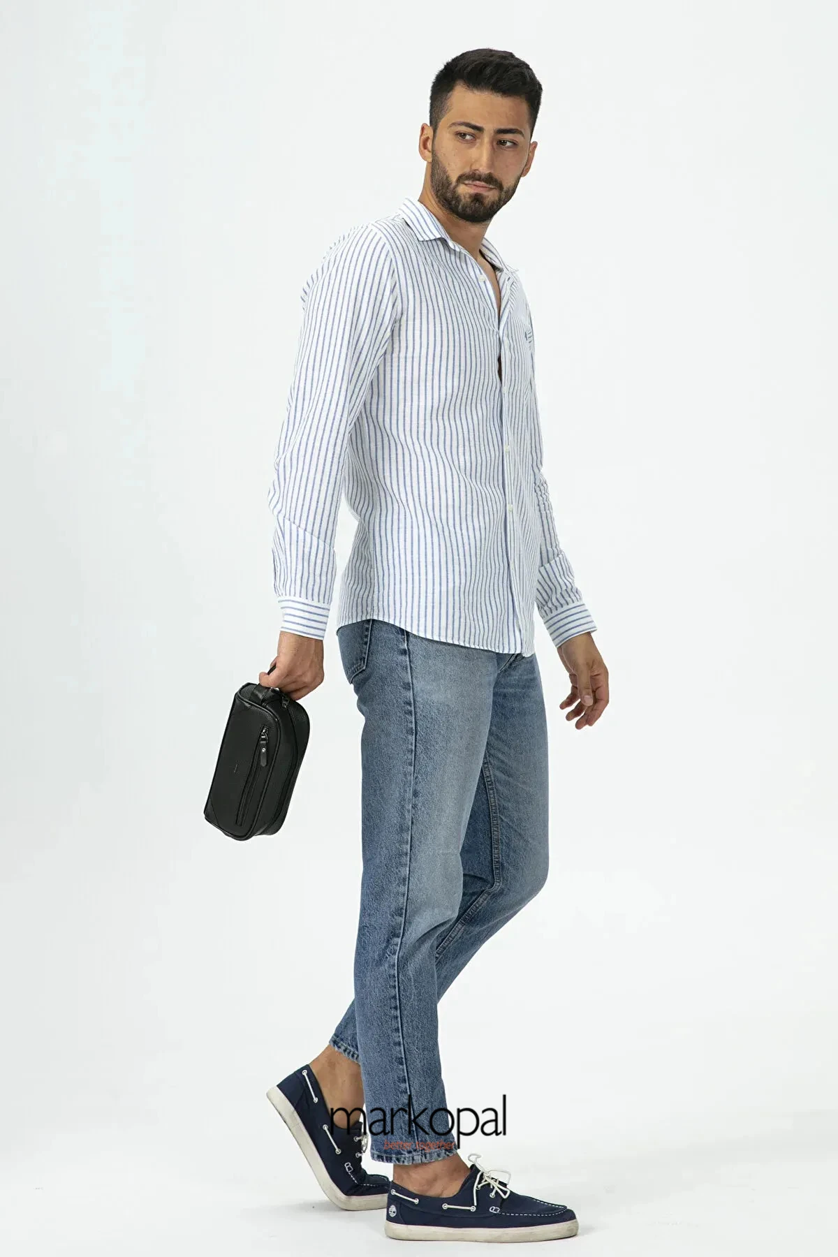 MORCA S2904-1: Günlük Stilinizi Tamamlayan El ve Kol Altı Makyaj ve Bakım Çantası Kahverengi