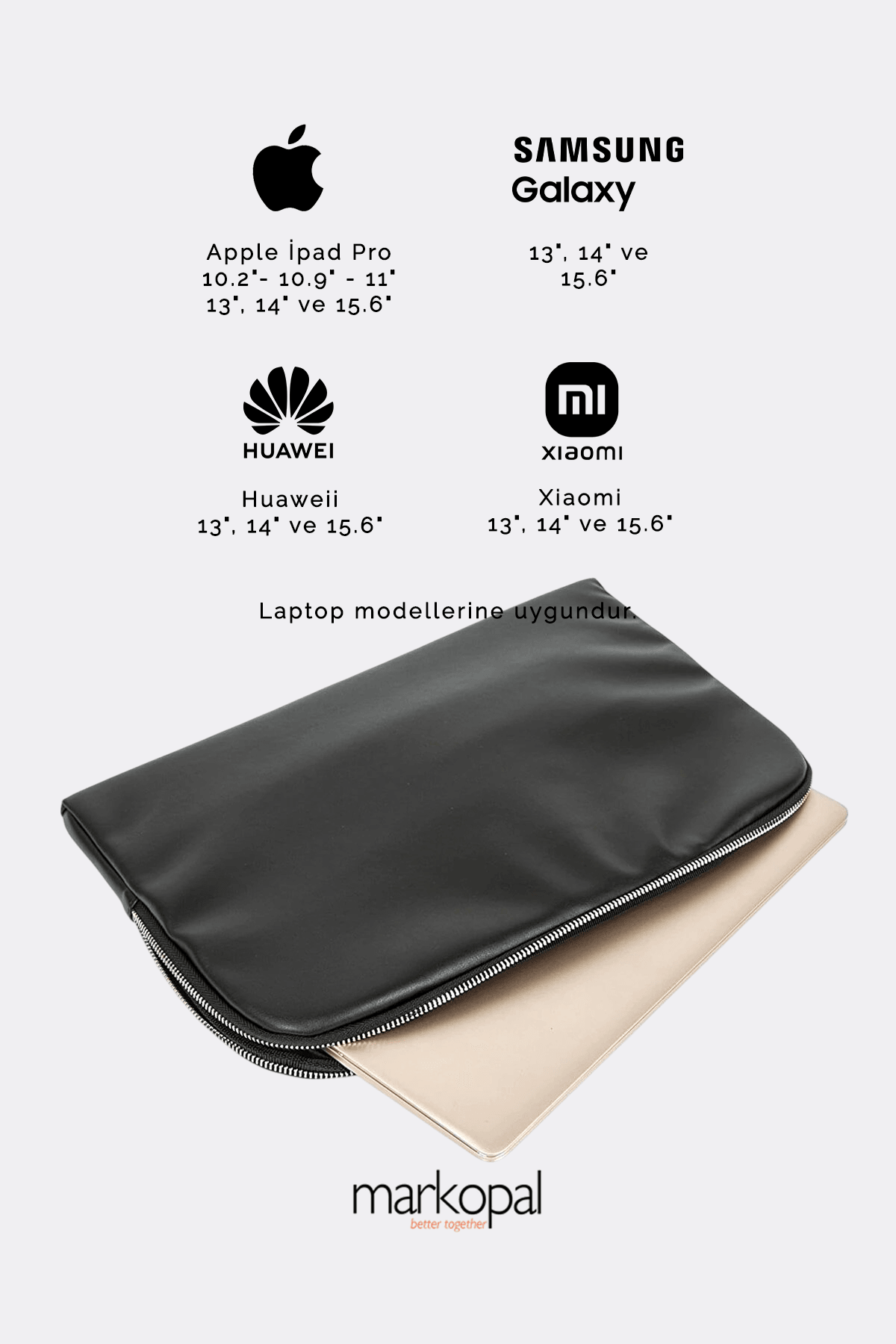 Morca - Kadın Evrak Laptop Çantası - 14" ve 15.6" Laptop Bölmesi