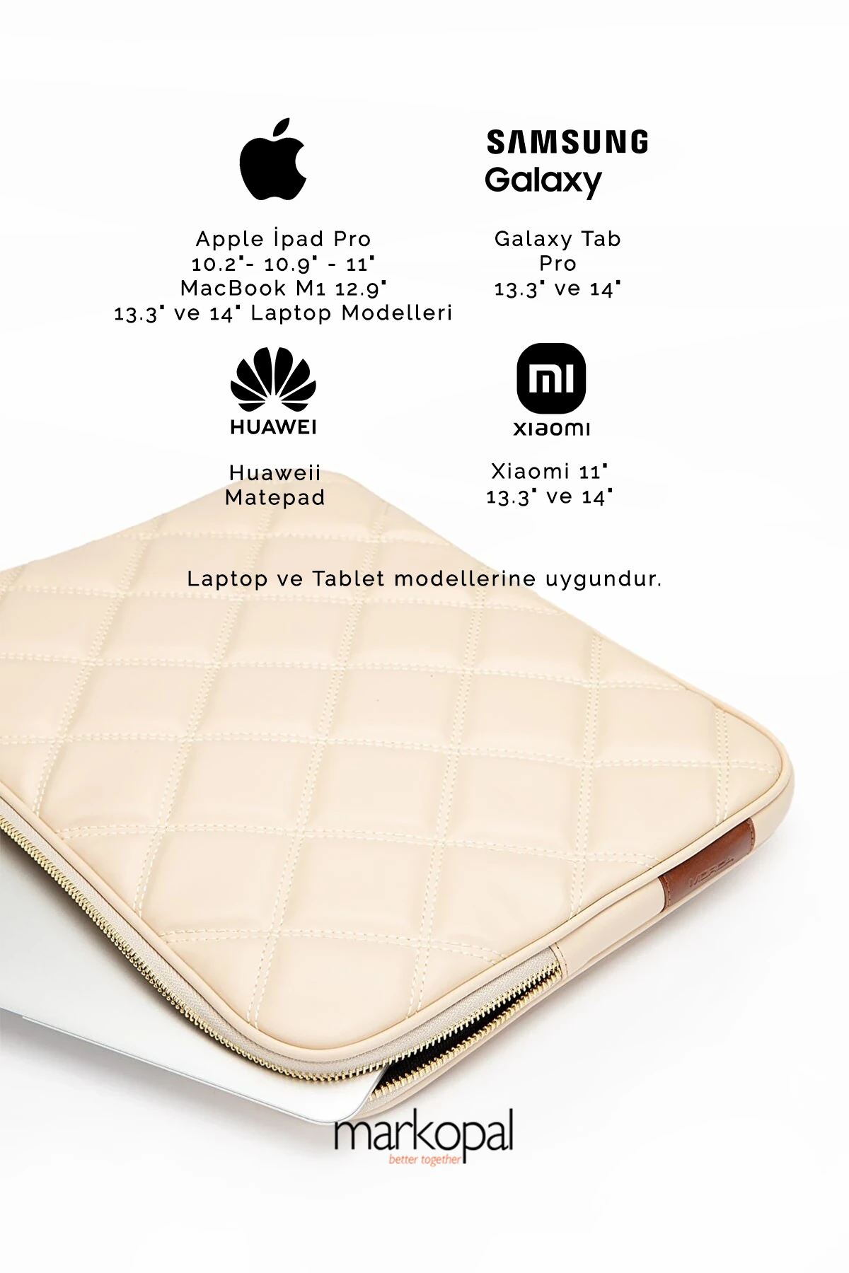 Macbook Air-Macbook Pro 13 & 13.3 Inch Laptop Case Quilted