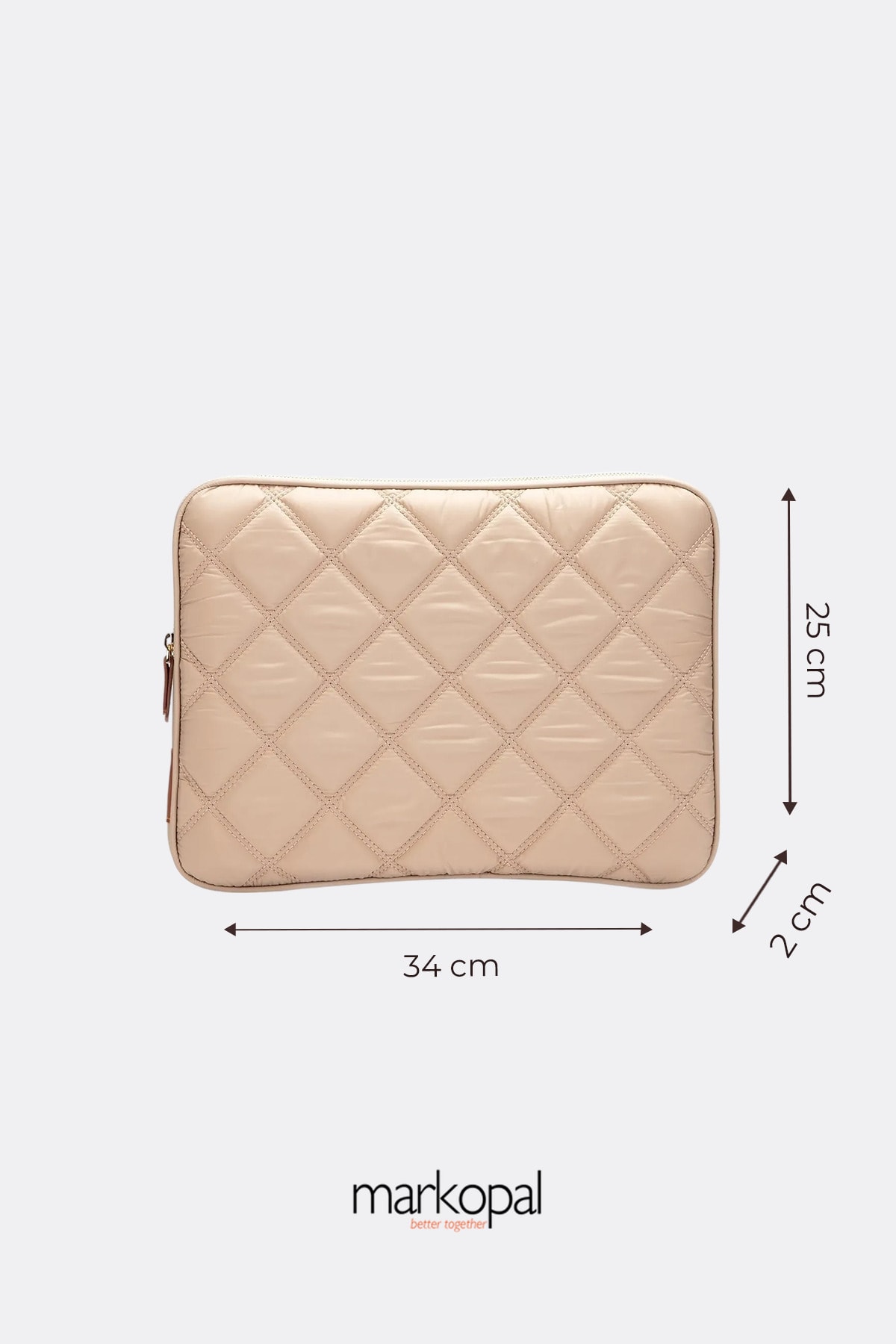 Morca Unisex Macbook Air Pro 13 & 13.3Inç Su Geçirmez Kumaş Laptop Kılıfı Kapitone IZG2010-1