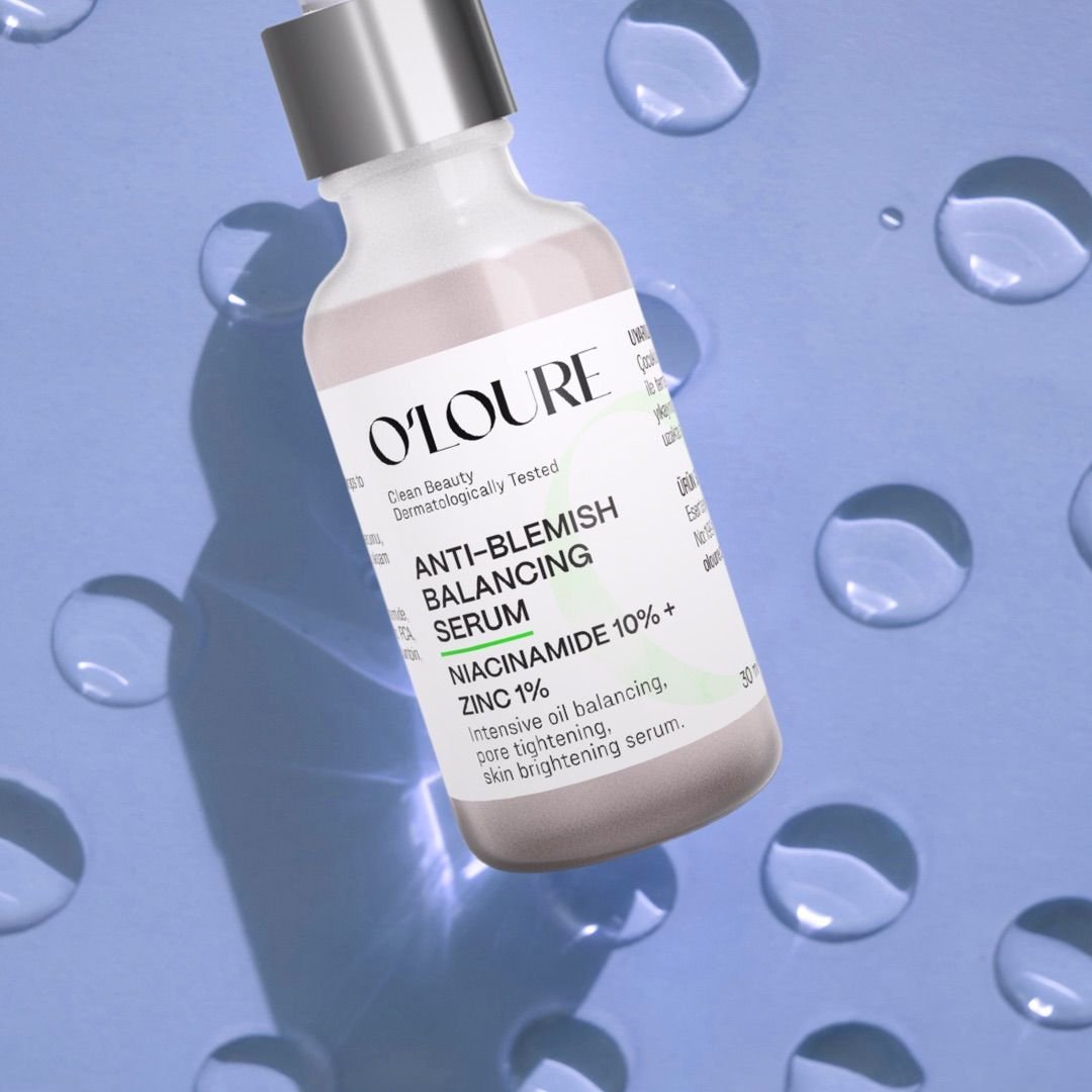 O'LOURE ANTI-BLEMISH BALANCING SERUM - NIACINAMIDE 10 % + ZINC %1