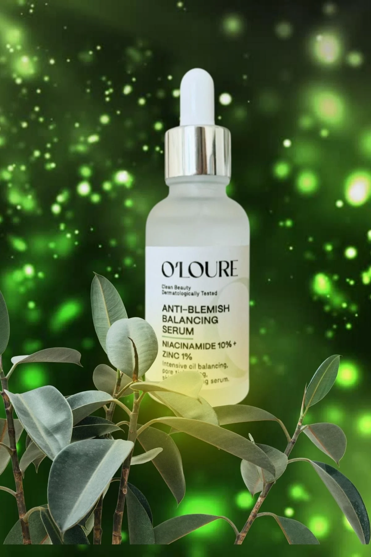 O'LOURE ANTI-BLEMISH BALANCING SERUM - NIACINAMIDE 10 % + ZINC %1