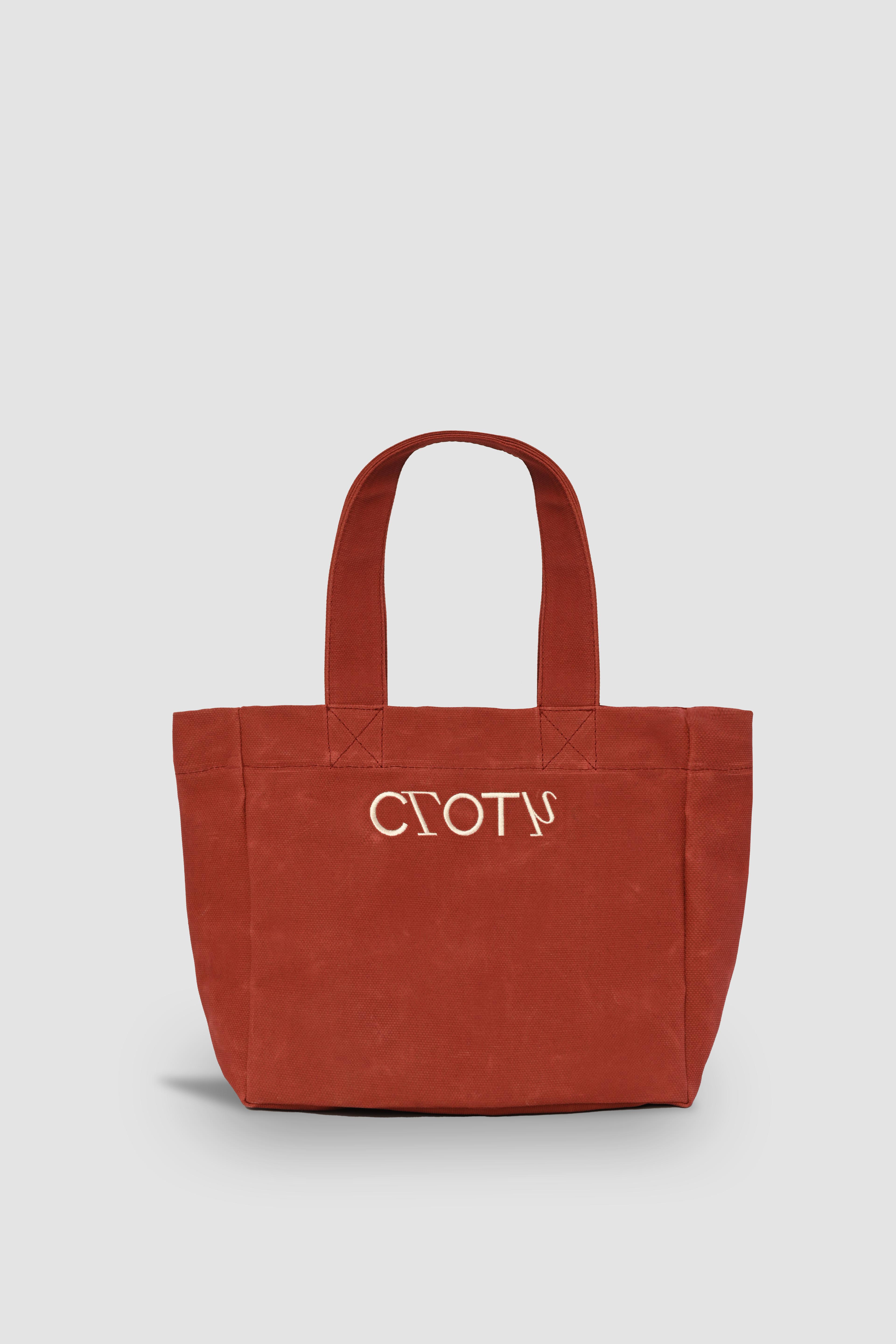 Everyday Tote Bag (Midi) - Maroon Red