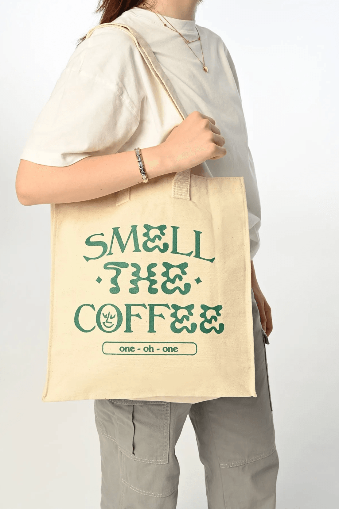 Basic Tote Bag  - Yeşil