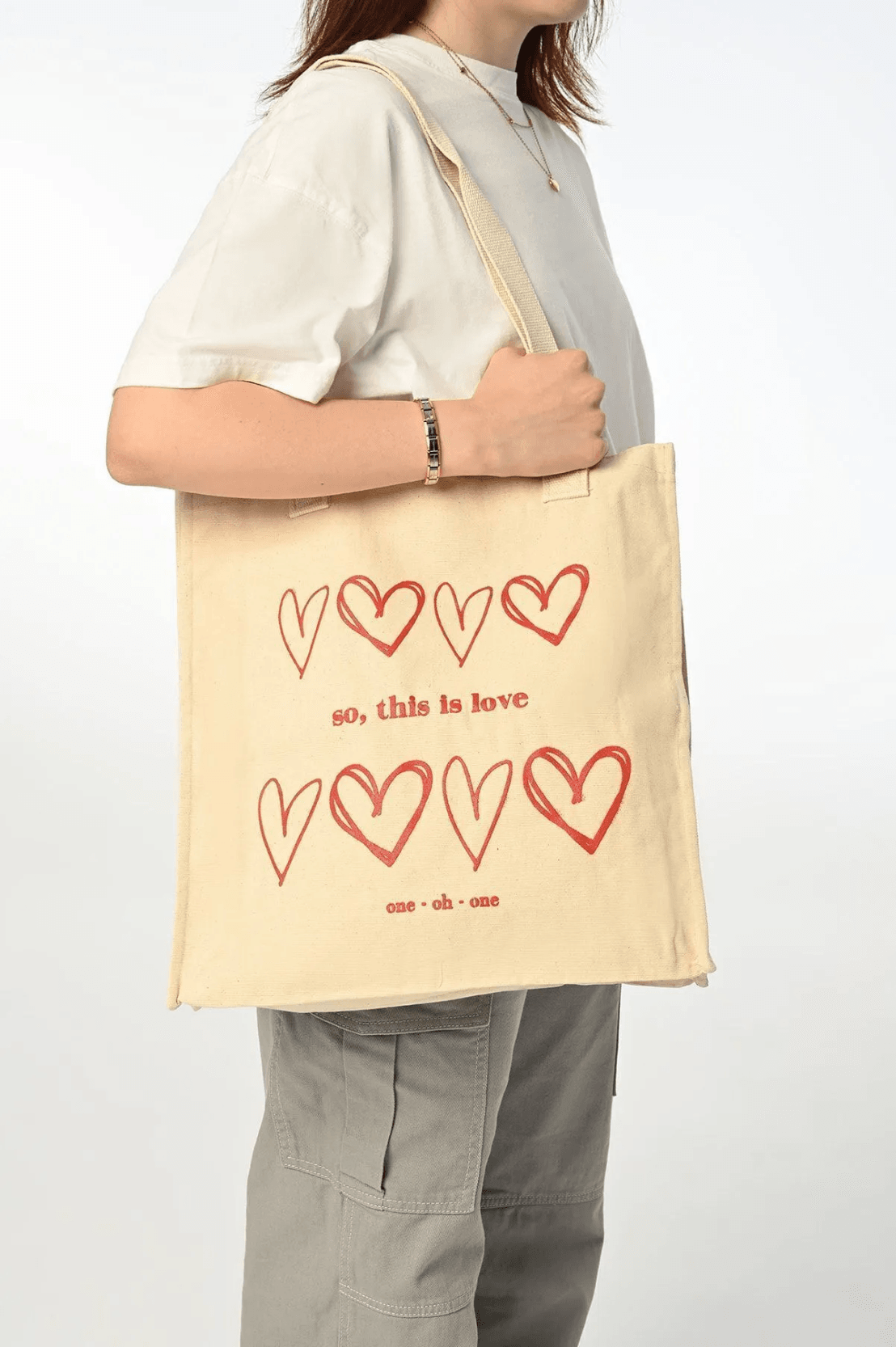 Basic Tote Bag  - Kırmızı