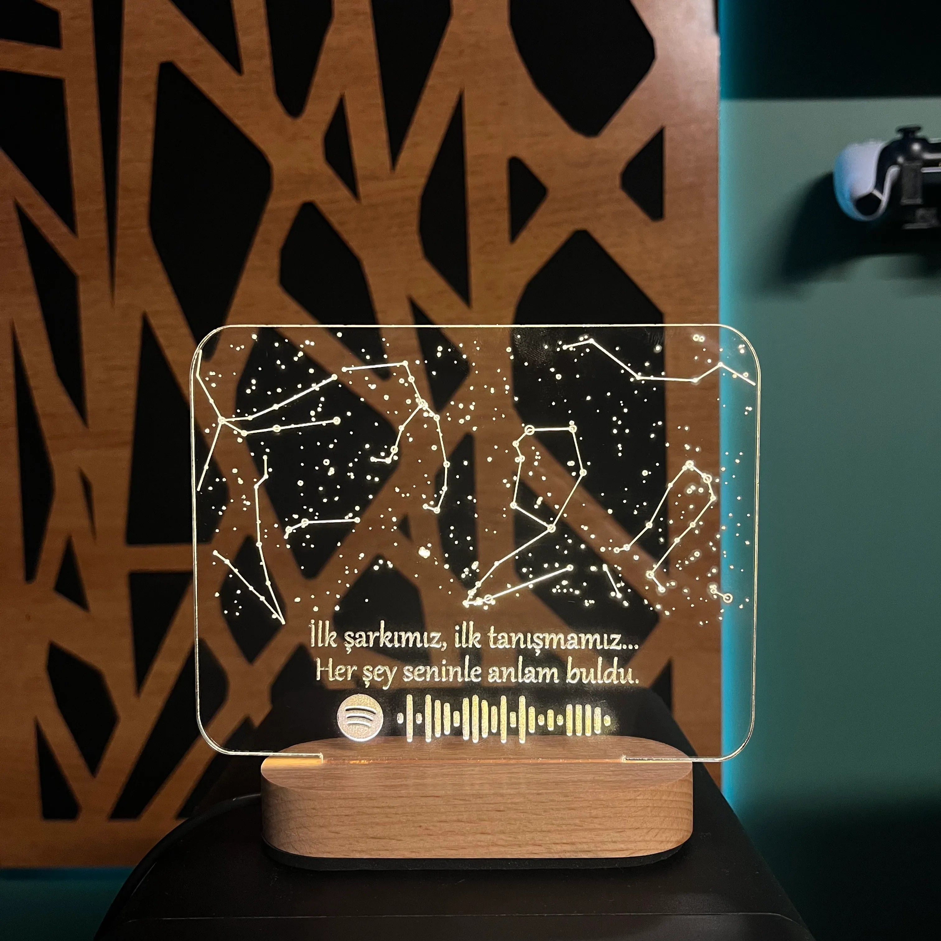 🎶 kişiye özel spotify temalı yıldız haritası 🌌