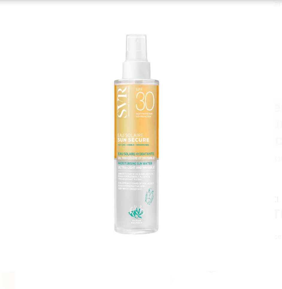 SVR Sun Secure Yüz ve Vücut Güneş Koruması Ferahlatıcı Nemlendirici Su SPF30 200ml