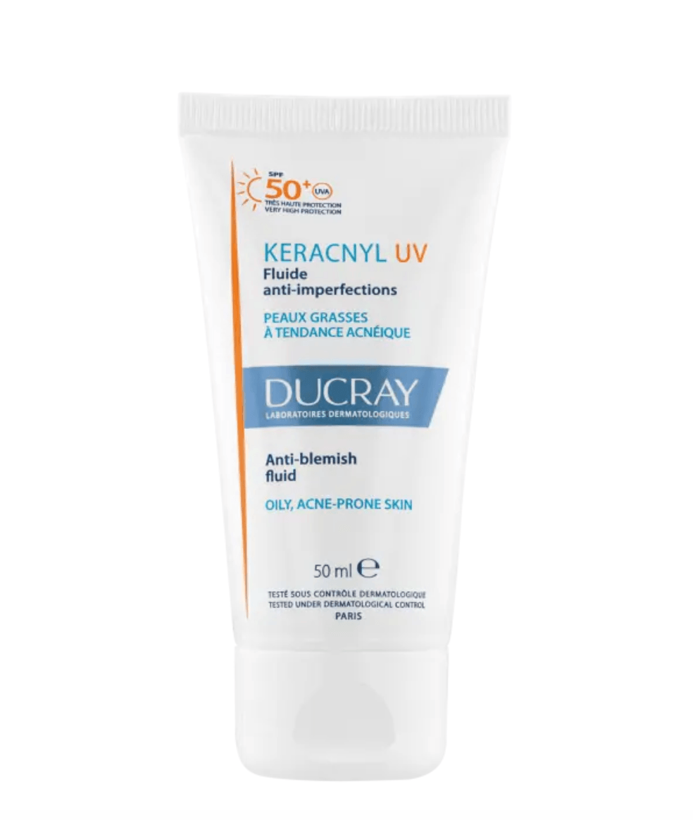 DUCRAY KERACNYL UV Yağlı ve Akneye Eğilimli Ciltler İçin Güneş Koruyucu  SPF50+