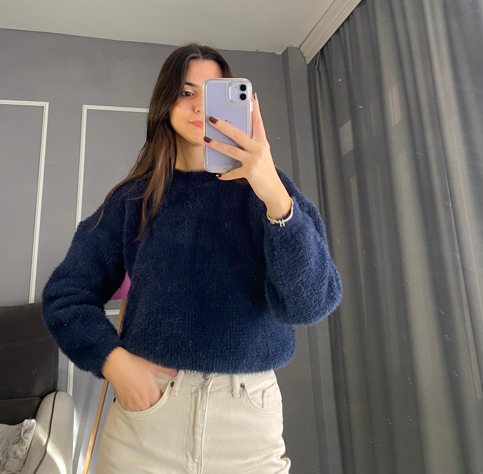 Moresse Bisiklet Yaka Yumoş Triko 