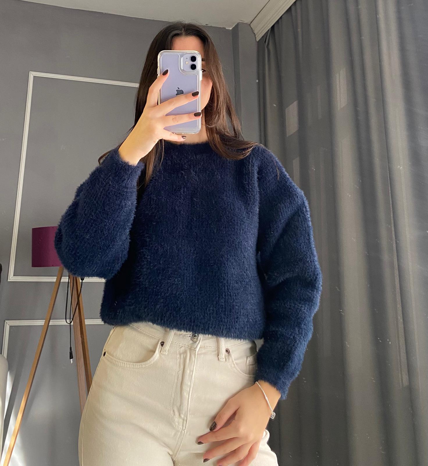 Moresse Bisiklet Yaka Yumoş Triko 