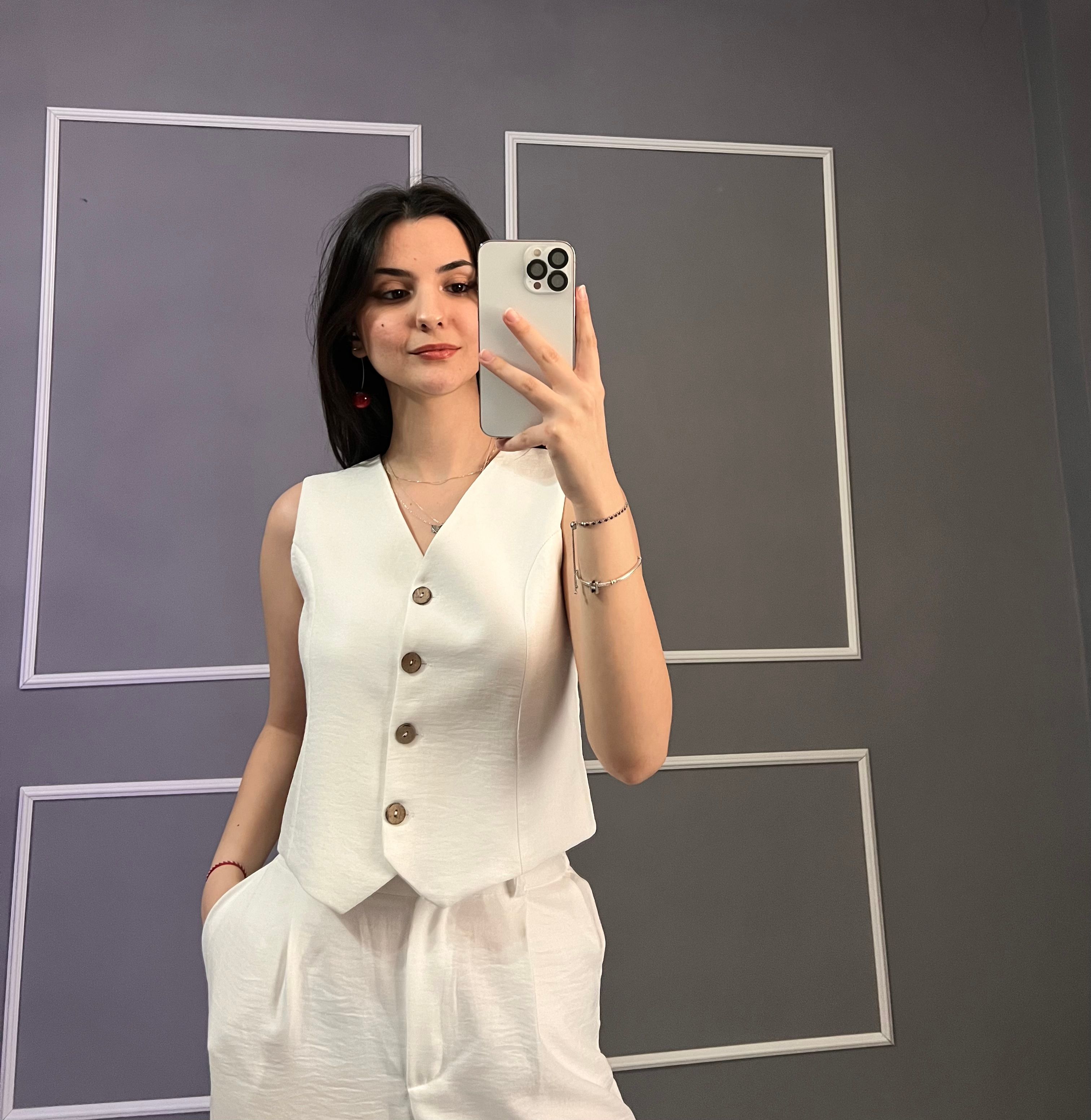Moresse Keten Yelekli Takım 