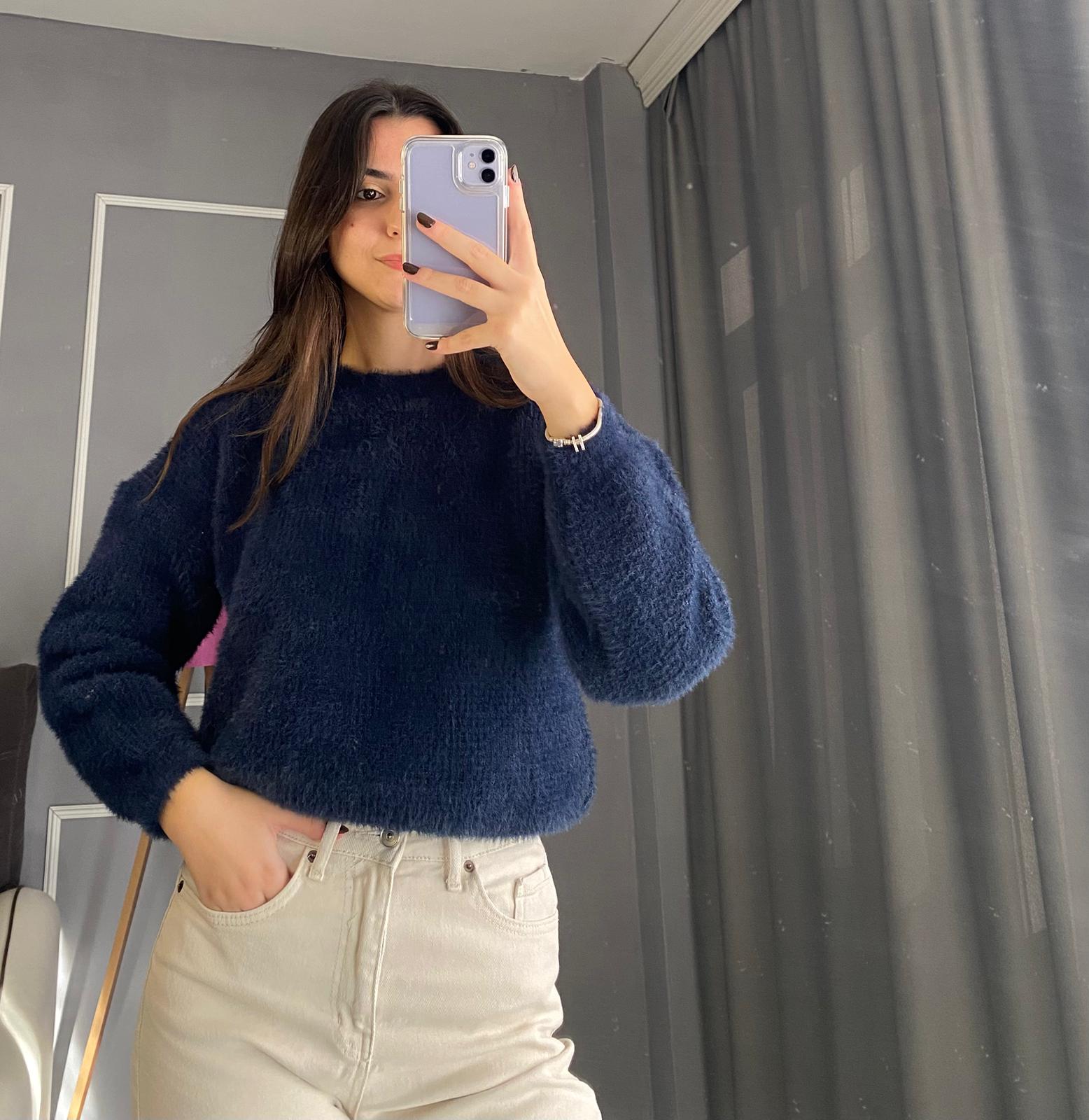 Moresse Bisiklet Yaka Yumoş Triko 