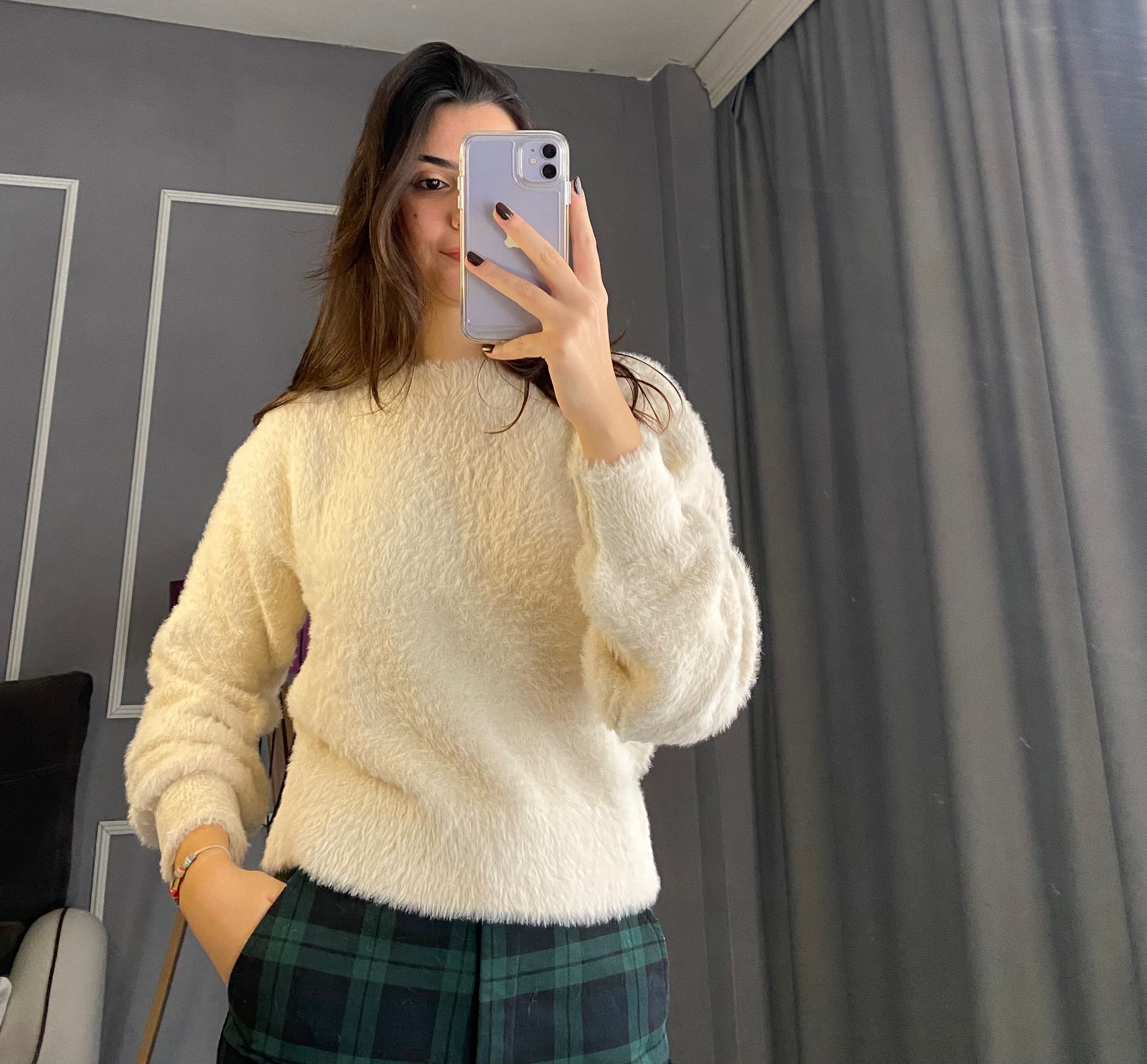 Moresse Yumoş Krem Basic Kazak 