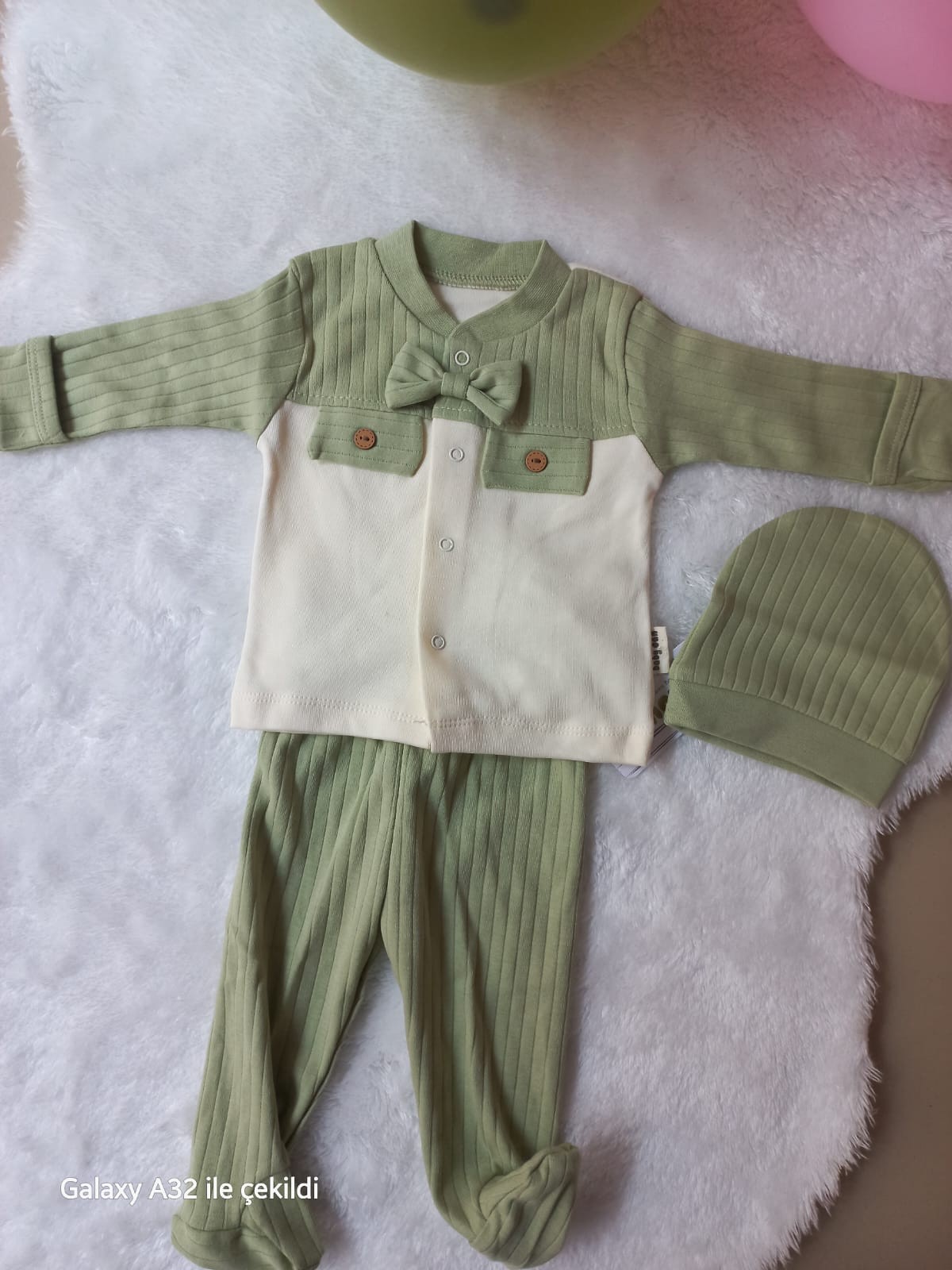 3’LÜ PANTOLONLU CEPLİ ZIBIN TAKIM