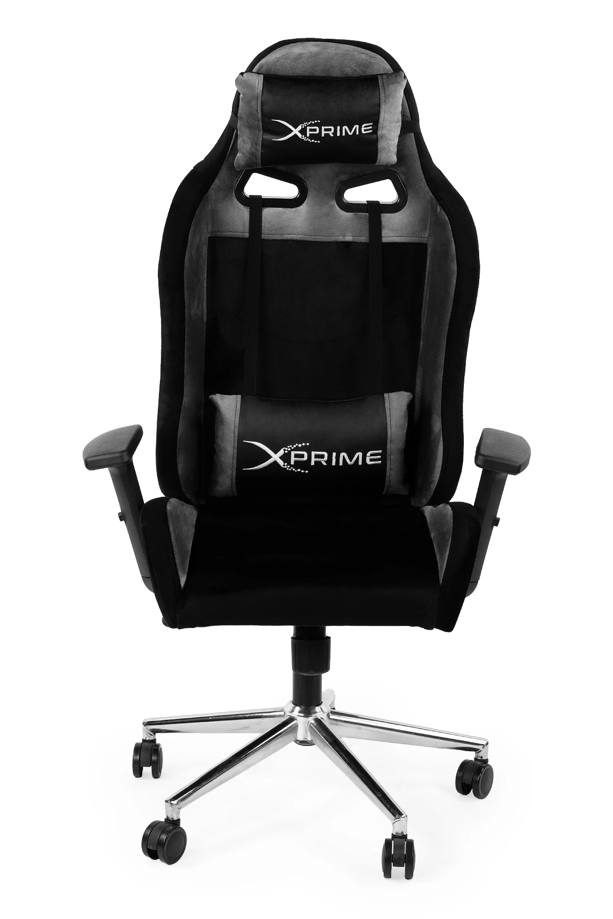 Master Kumaş Oyuncu ve Çalışma Koltuğu - Siyah - Gri